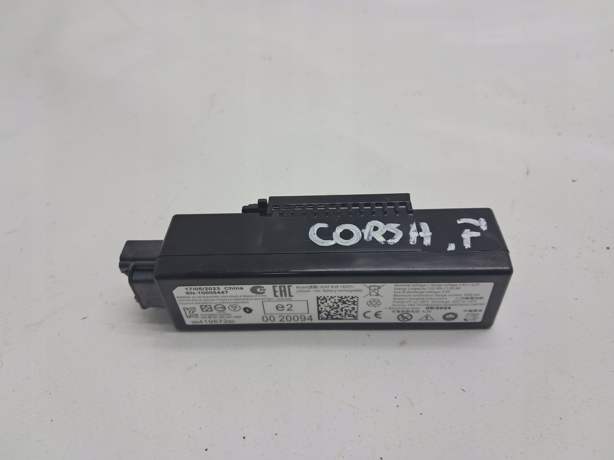 Opel Corsa F Extra Accu 1.2 THP 9841967280 image 2