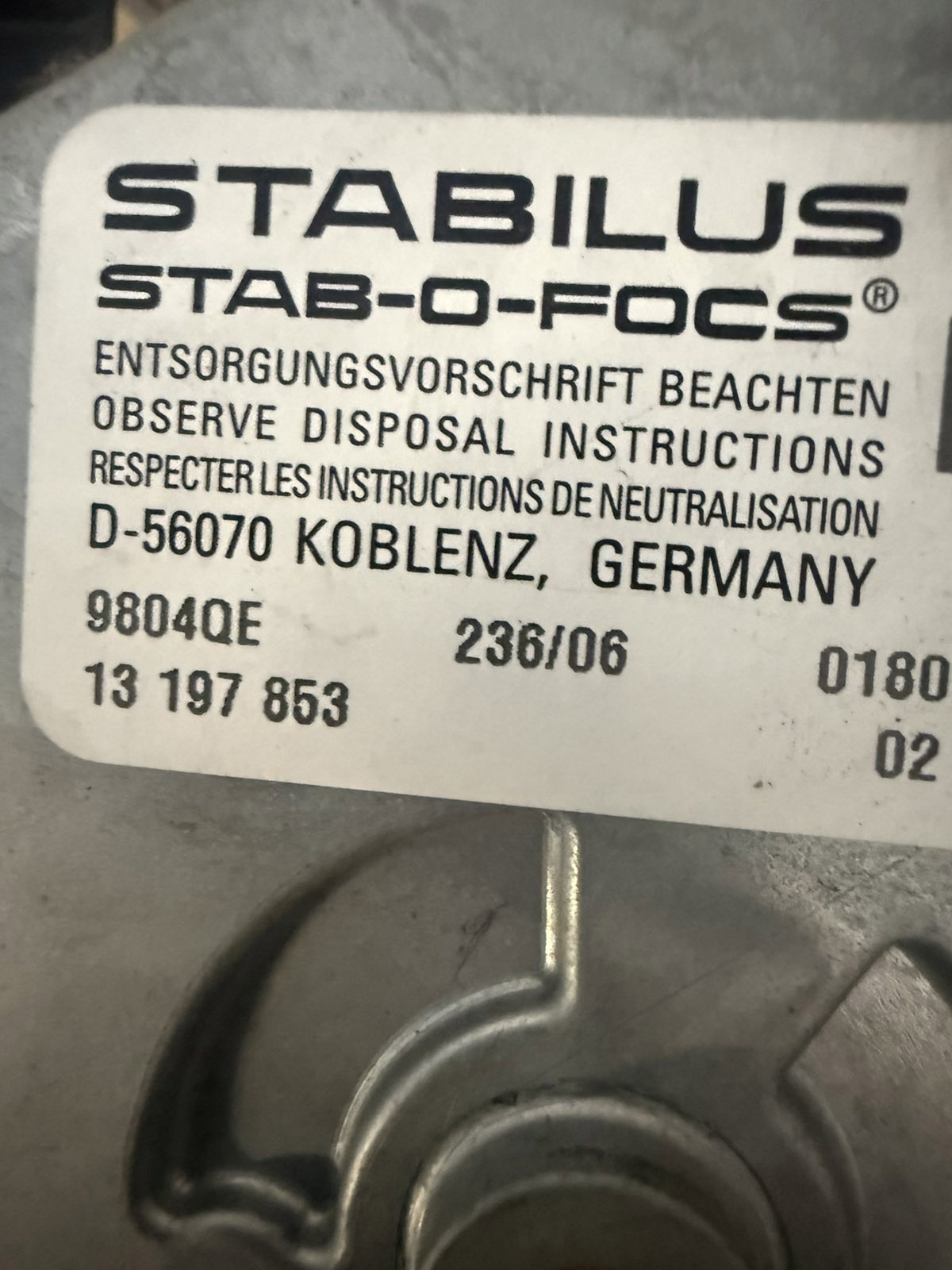 Mécanisme hayon électrique Opel Vectra C Kombi image 3