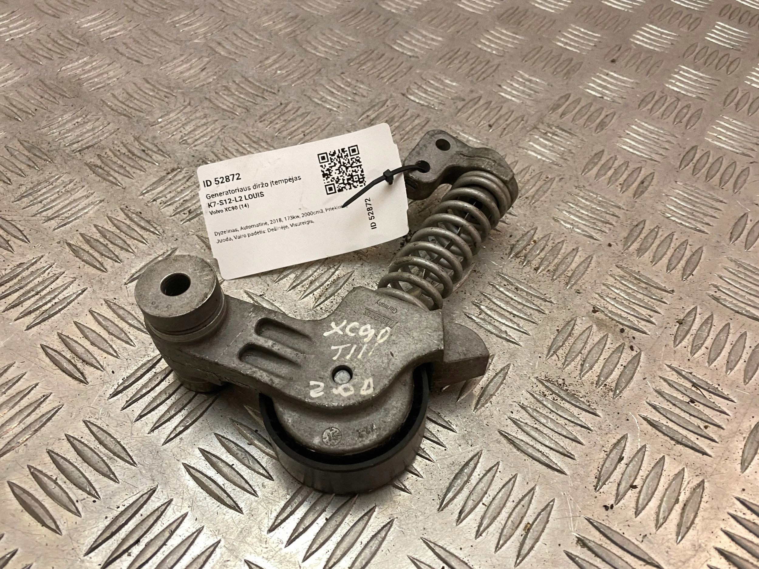 31339945 Kiilahihnan kiristin Volvo V40