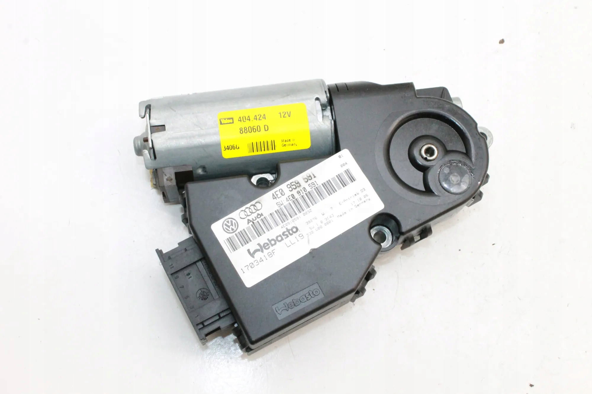Moteur toit ouvrant Audi OE 4E0959591 image 2