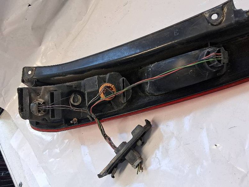 Rear lamp left FORD FIESTA MK6 VI