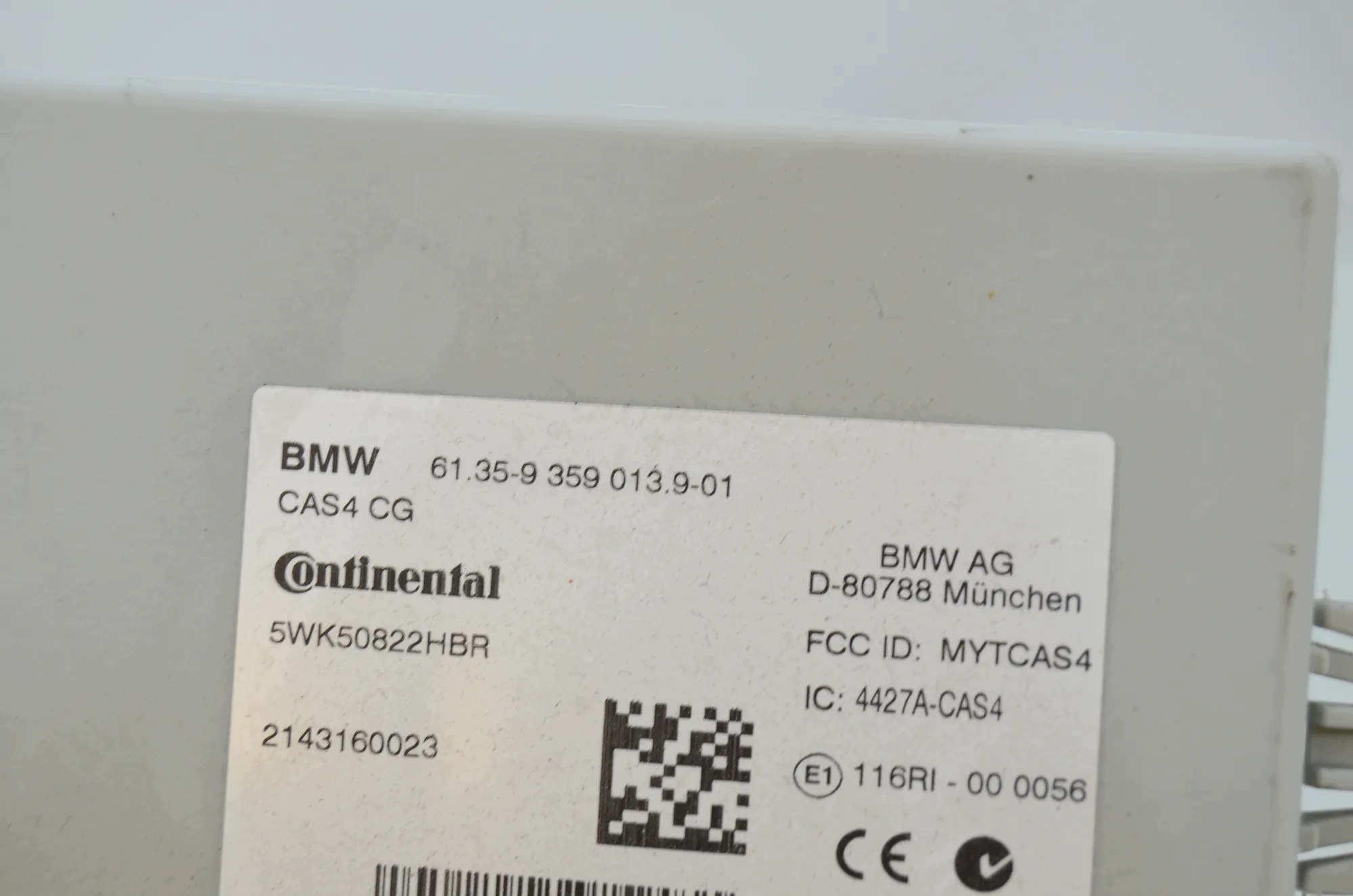 BMW F10 530d Módulo de Controle do Motor 8585380 image 9