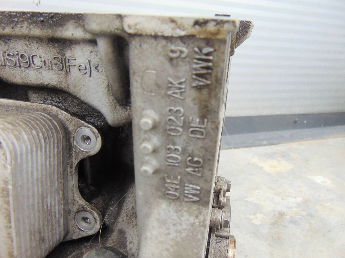 Engine Block 1.4 TSI 04E103023AK Used image 3