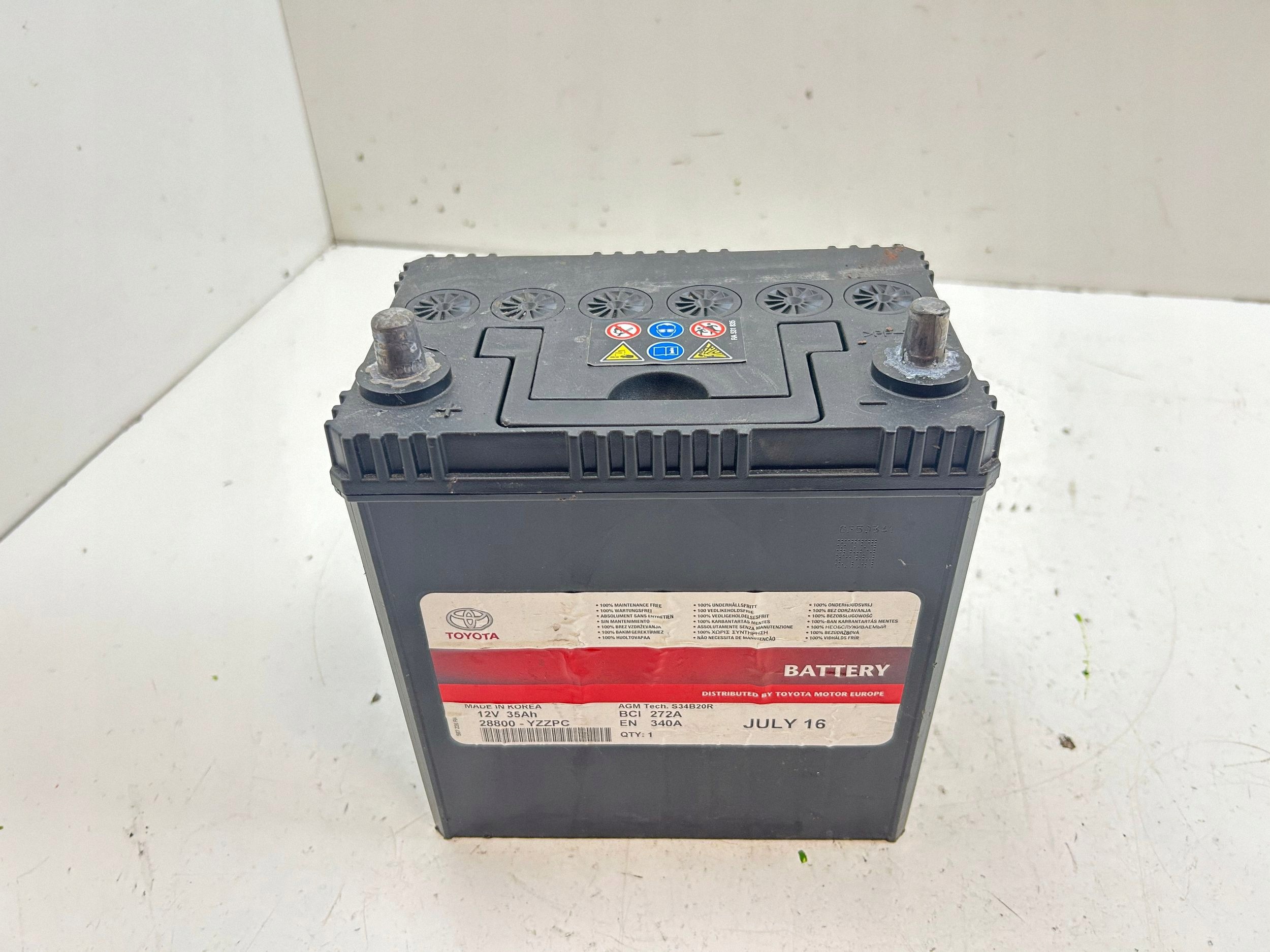Batterie Toyota OE 28800YZZPC d'occasion image 2