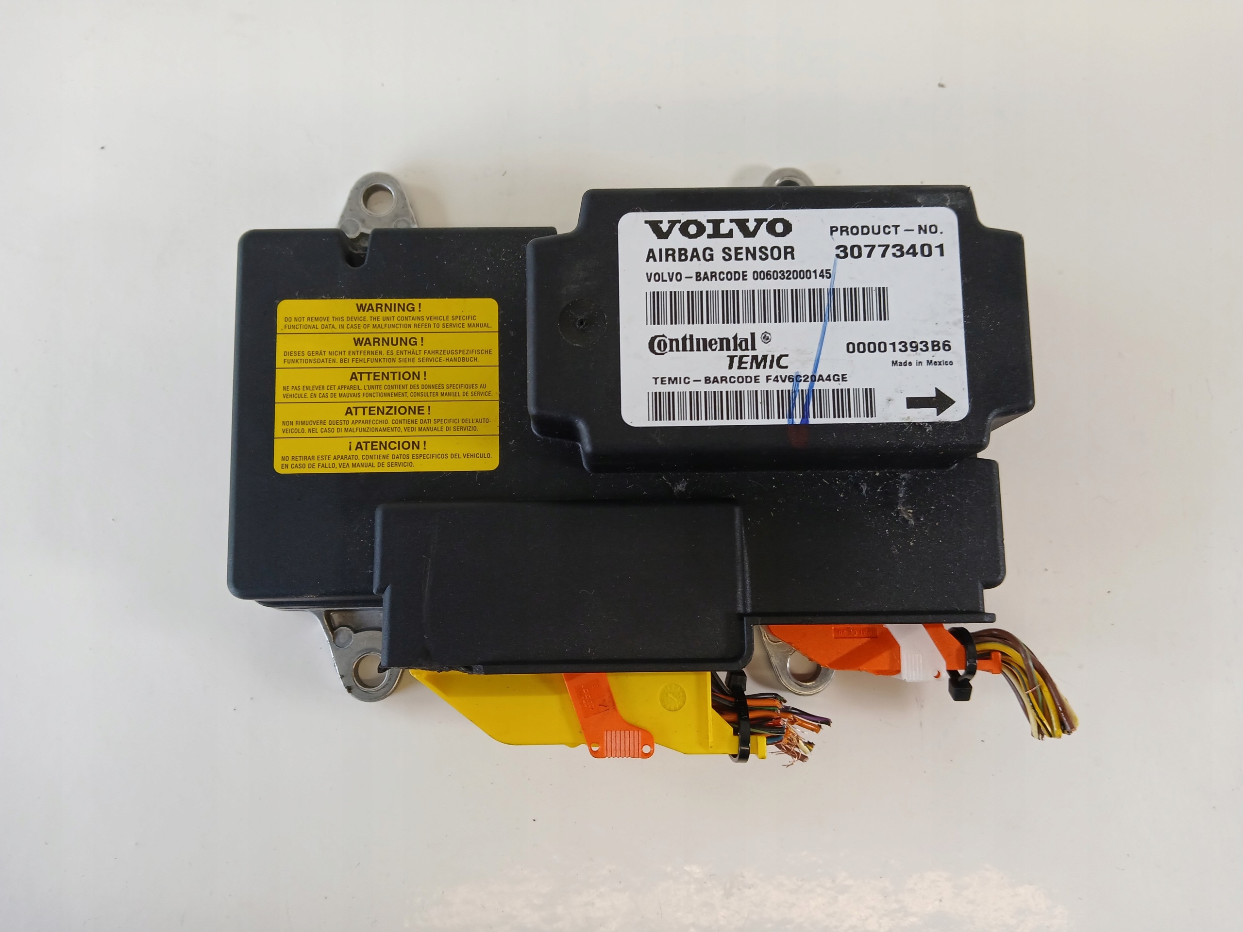 Módulo Airbag Volvo V50 S40 II 30773401 image 5
