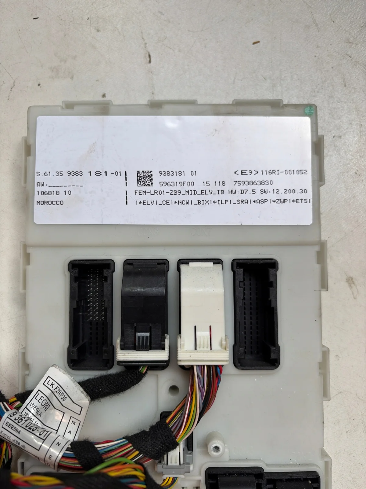 ECU Bmw Serie 3 F30 2016 682553801