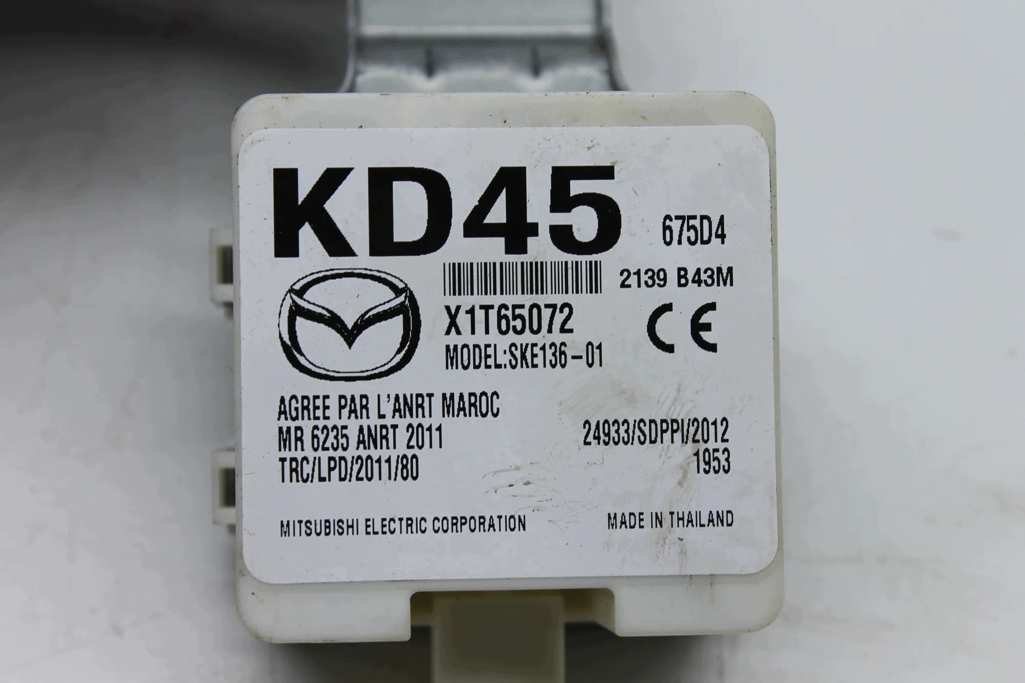 Kit Accensione Mazda CX-5 2.2D SH0118881U Usato image 10