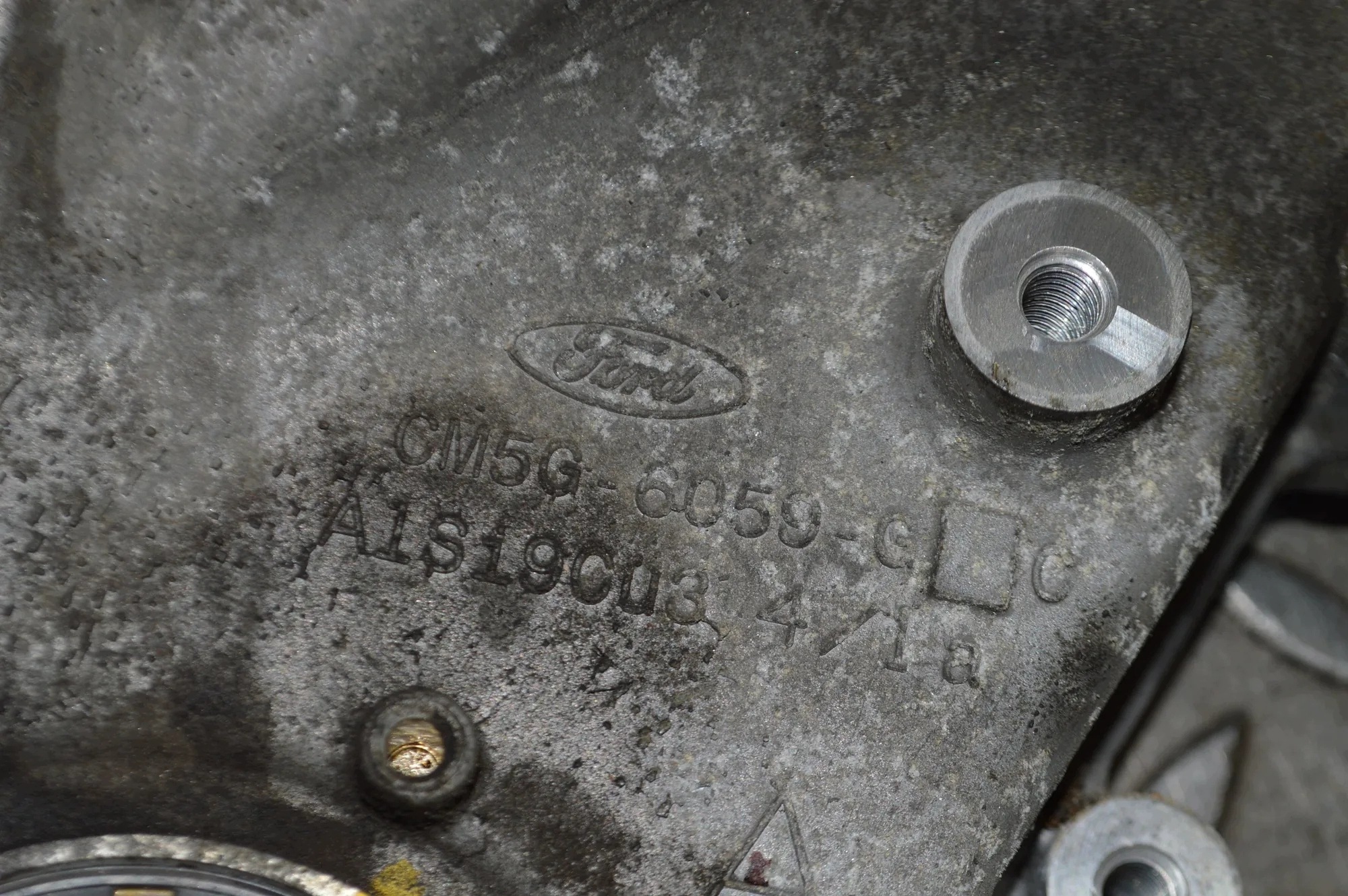 Steuerkettenschutz Ford Focus III 1.0L 74kW 2013 OEM 6M5G6059GC image 4