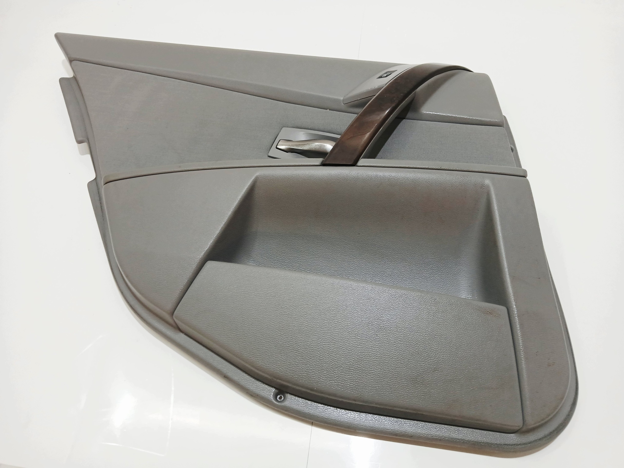 Panneau de porte arrière gauche BMW E60 E61 gris image 2