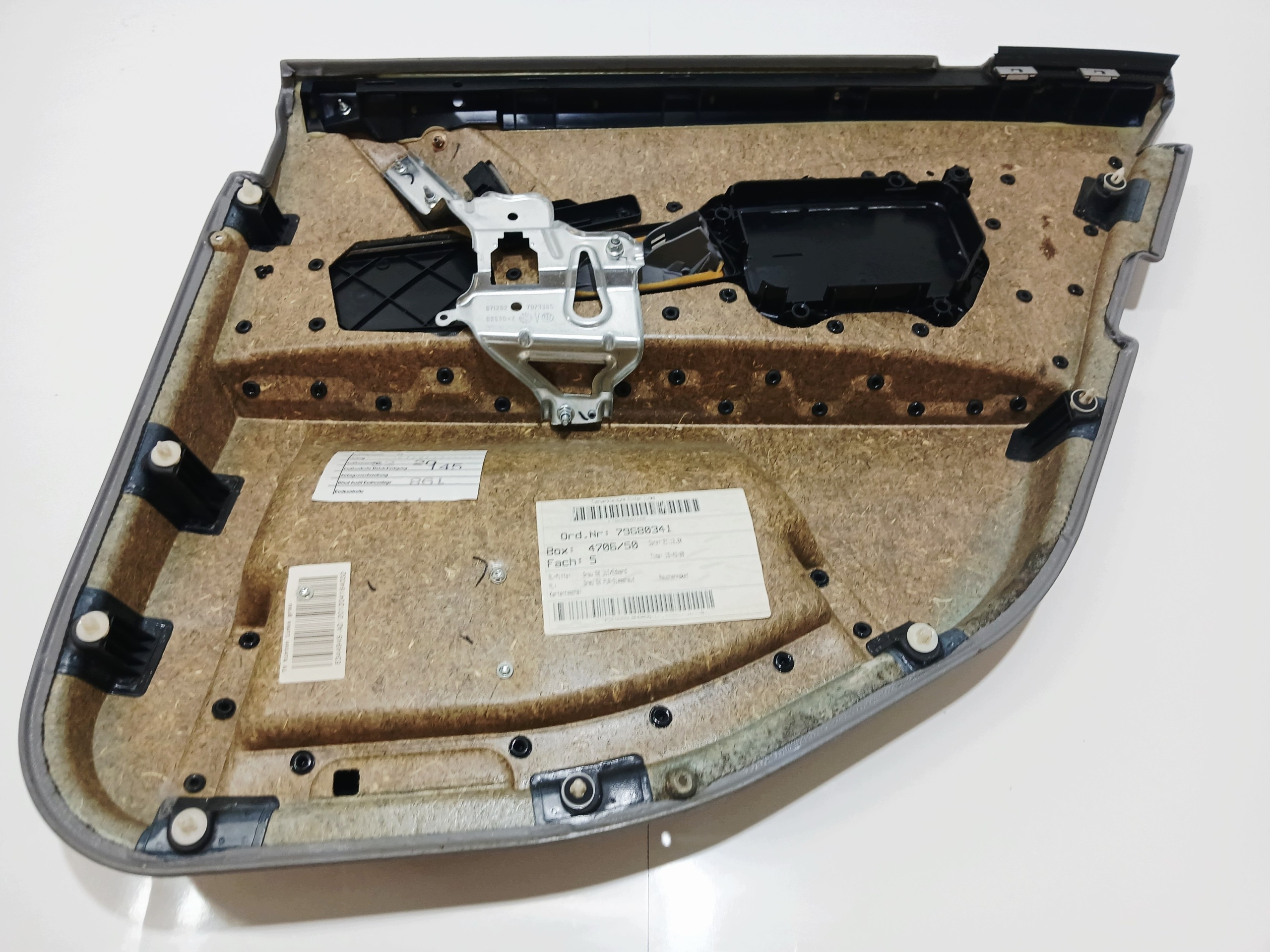 Panneau de porte arrière gauche BMW E60 E61 gris image 7