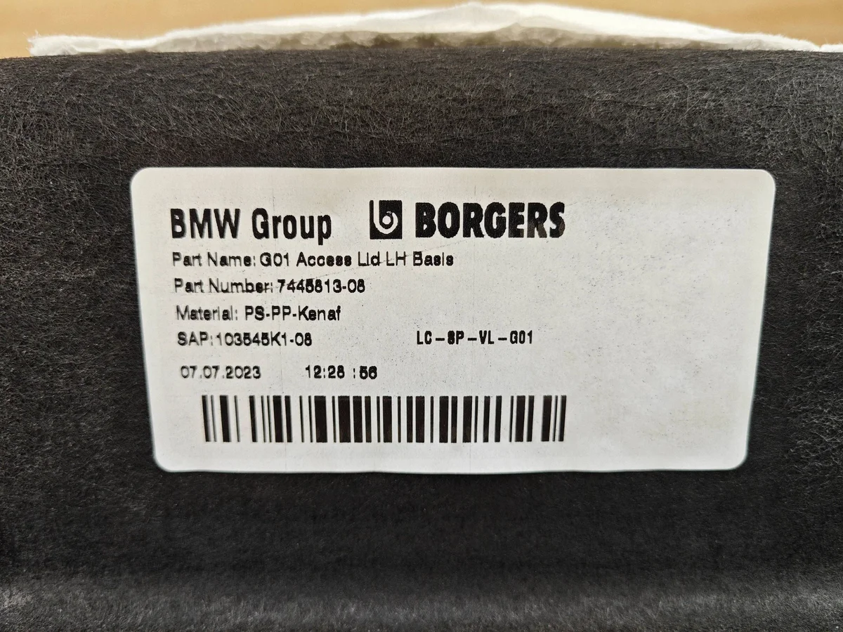 Seitenverkleidung Kofferraum Links BMW X3 G01 LCI image 4