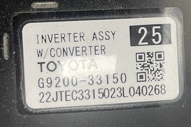 Konverter Wechselrichter Toyota Camry VIII G9200-33150 image 3