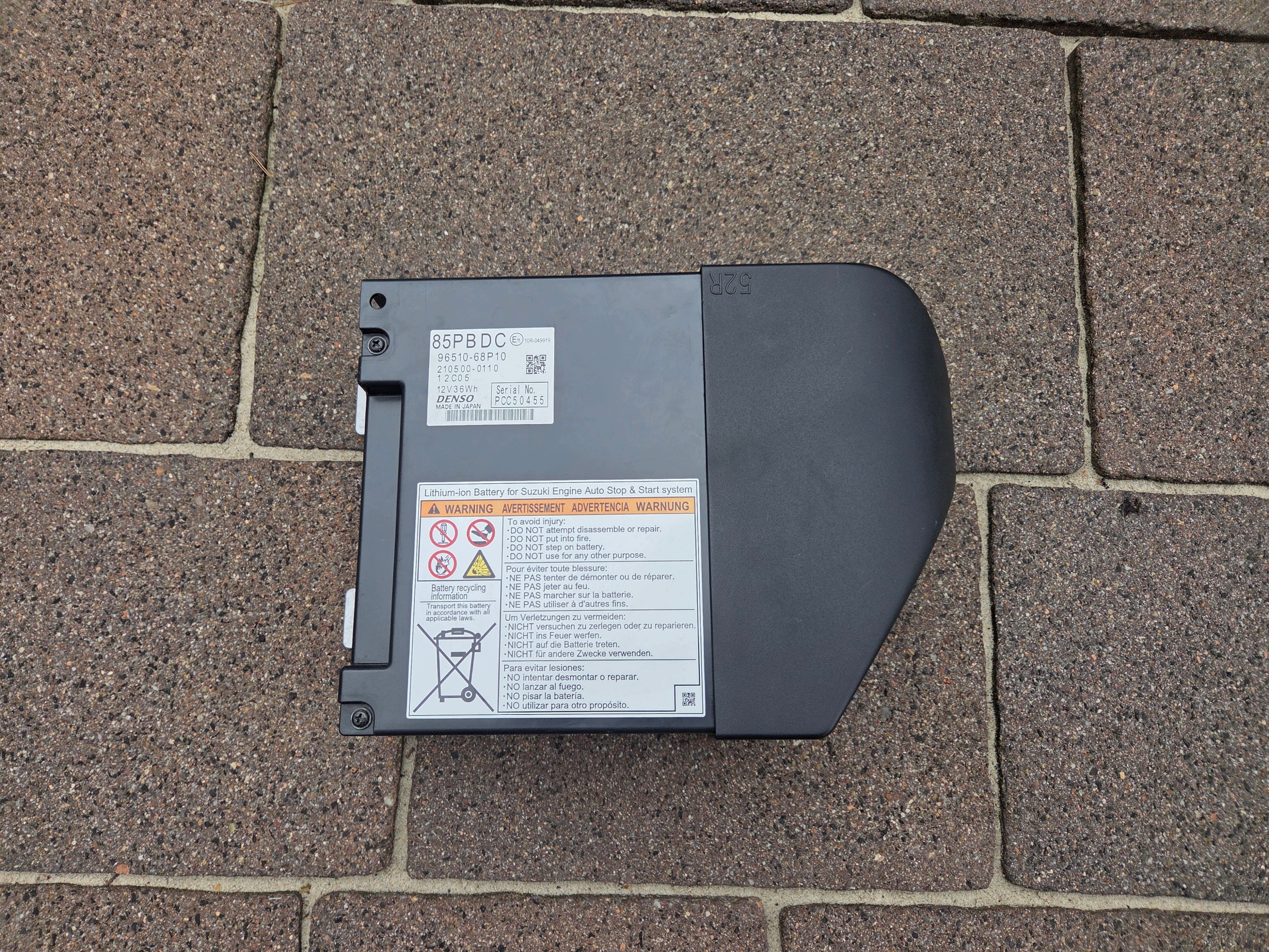 Accu Suzuki Ignis III 1.2 Hybrid 96510-68P10 image 2