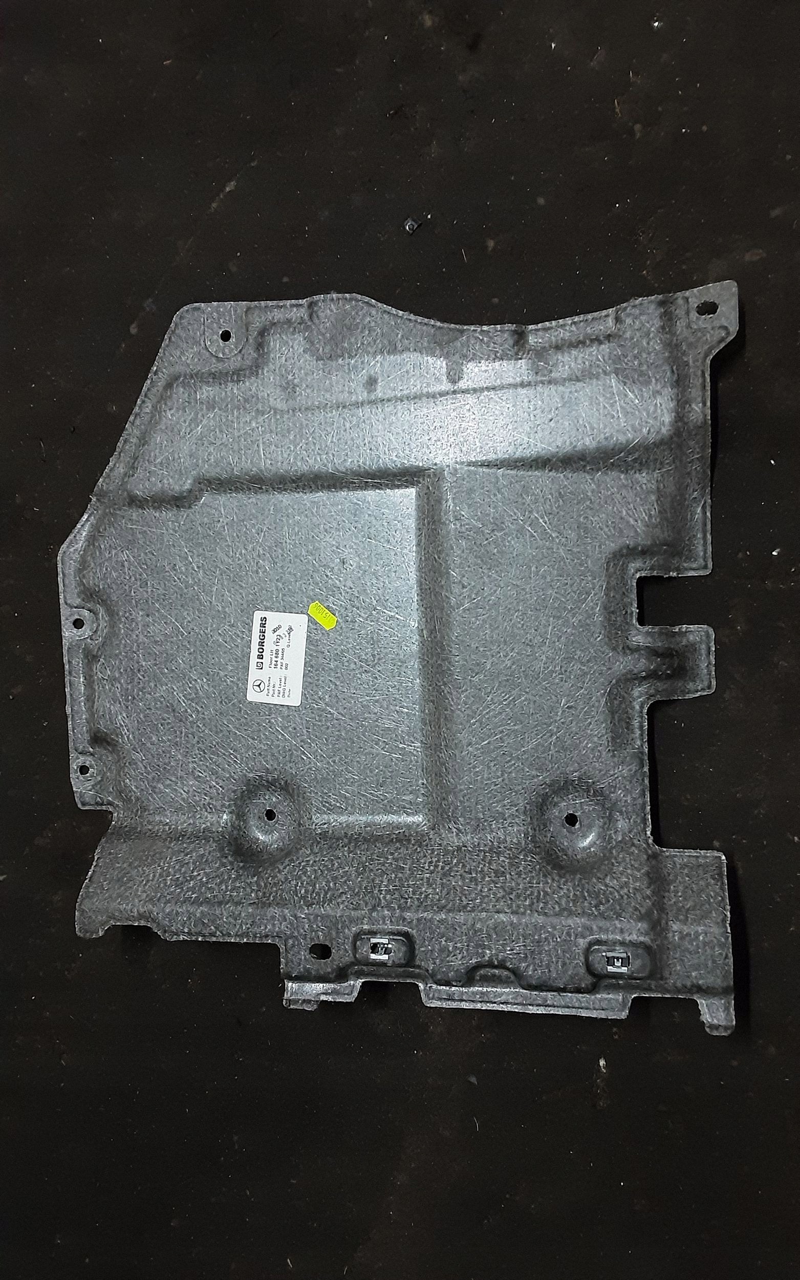 Proteção do assoalho esquerda Mercedes ML W164 A1646801123 image 2