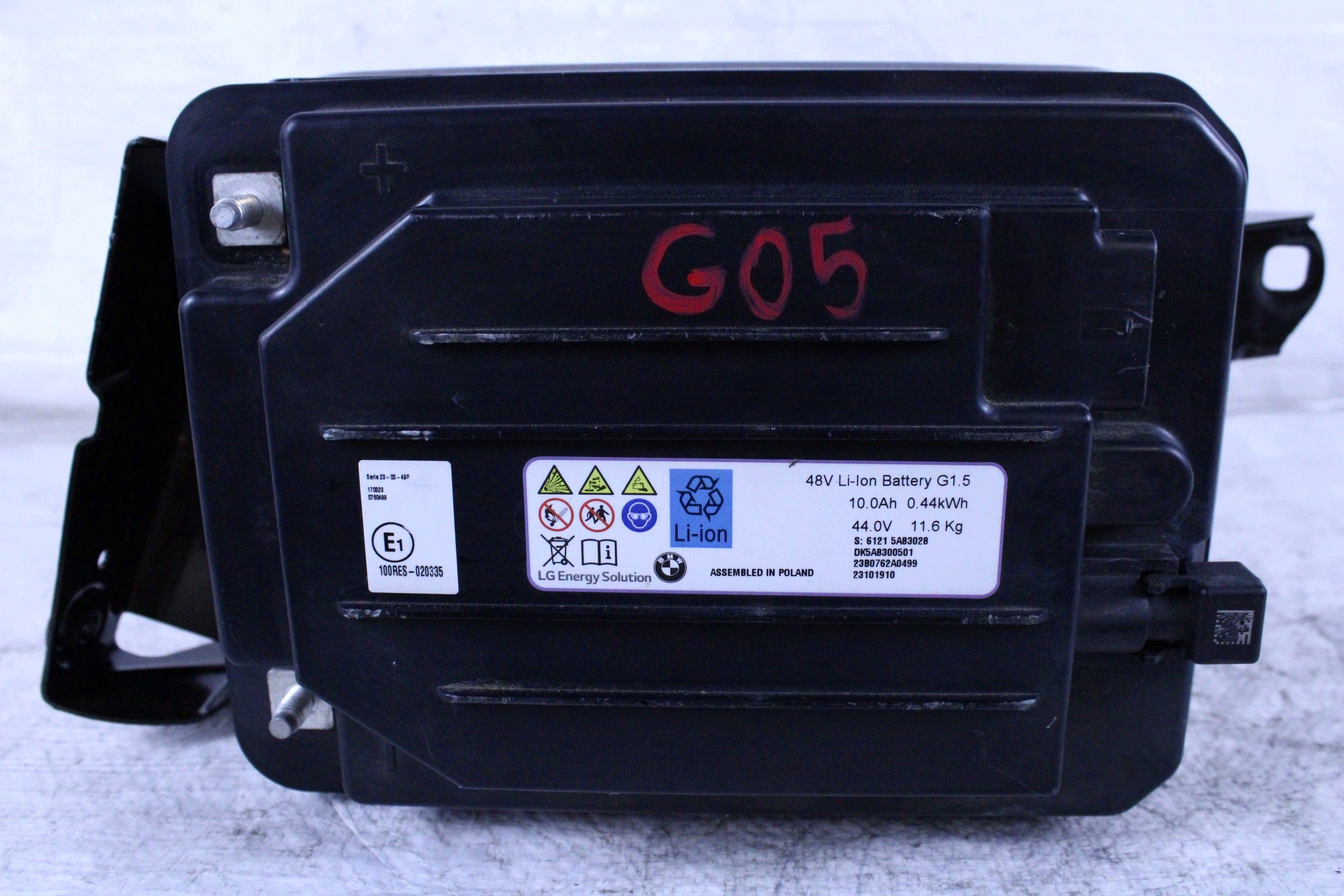 BMW X3 G45 X5 G05 ADDITIONAL LI-ION MILD HYBRID ACCOMMODATOR 48V 10AH 5A83028