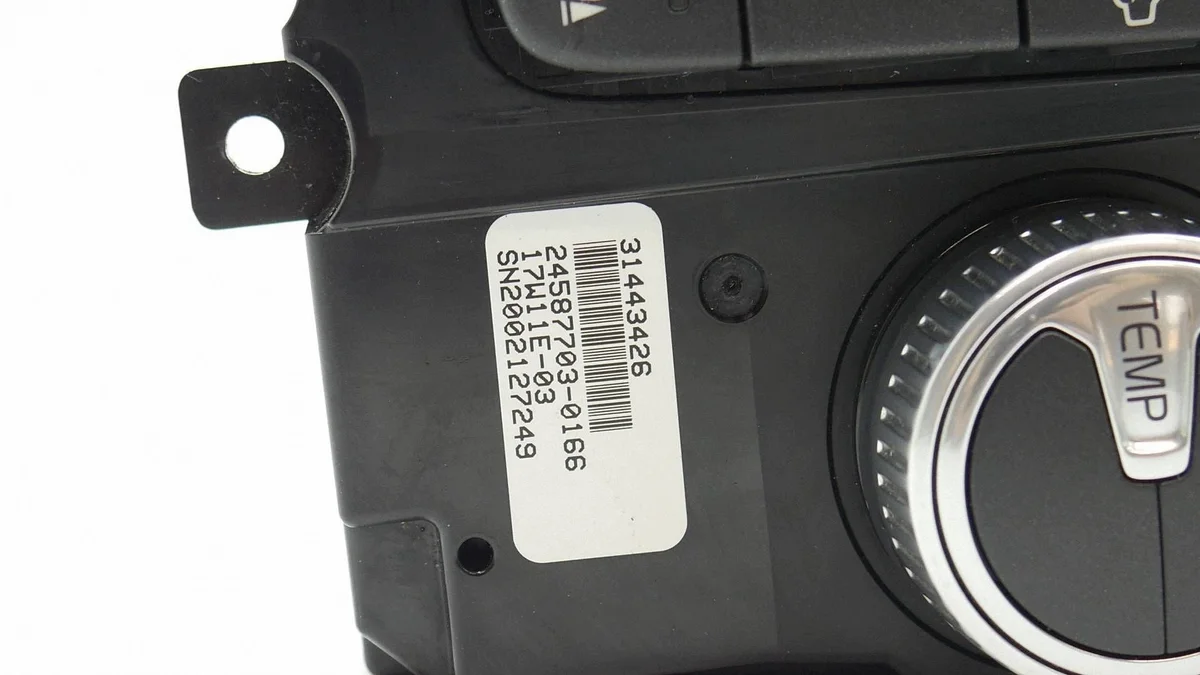 Kontrollpanel AC Volvo XC60 I 31443426 image 6