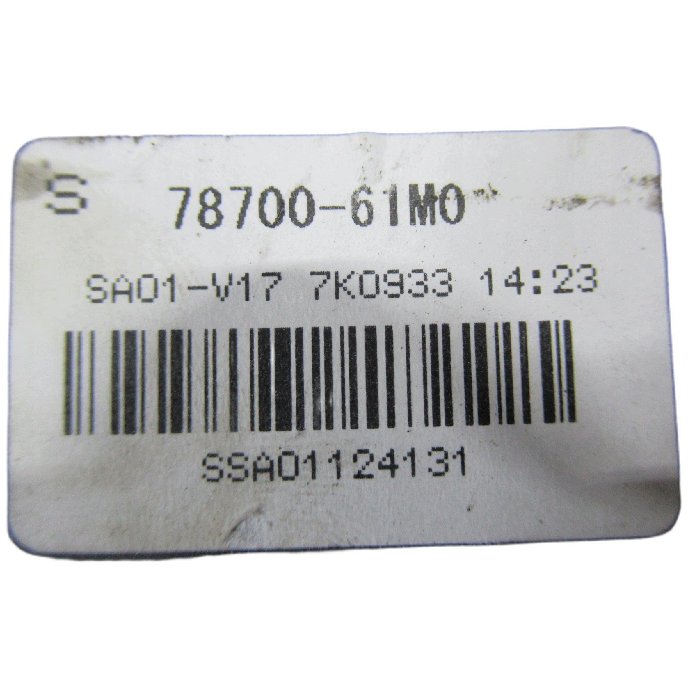 Suzuki SX4 S-Cross tuulilasinpyyhkijän moottori 78700-61M0