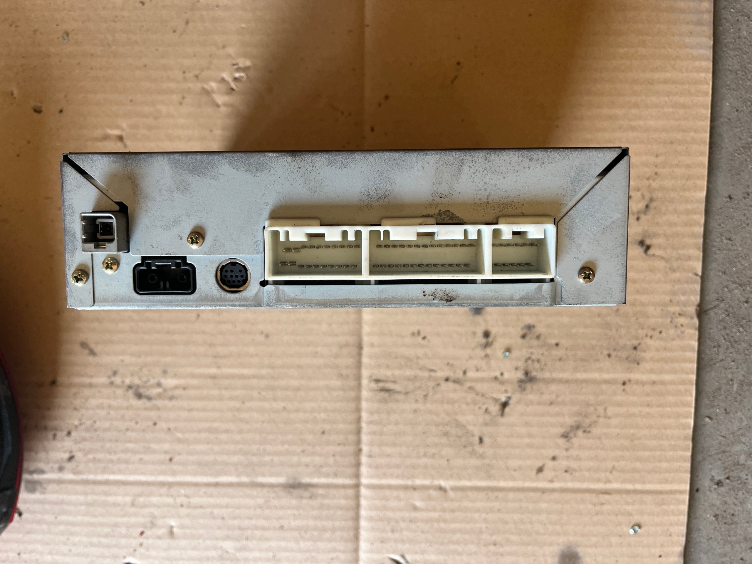 Panneau changeur CD Jaguar X-Type 1X4310E887AE image 4
