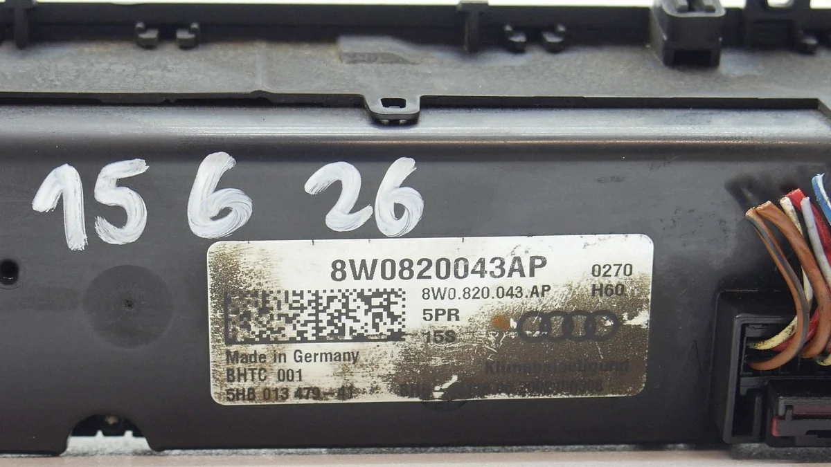 Panel Climatización Audi A4 B9 A5 WAH45091 image 5