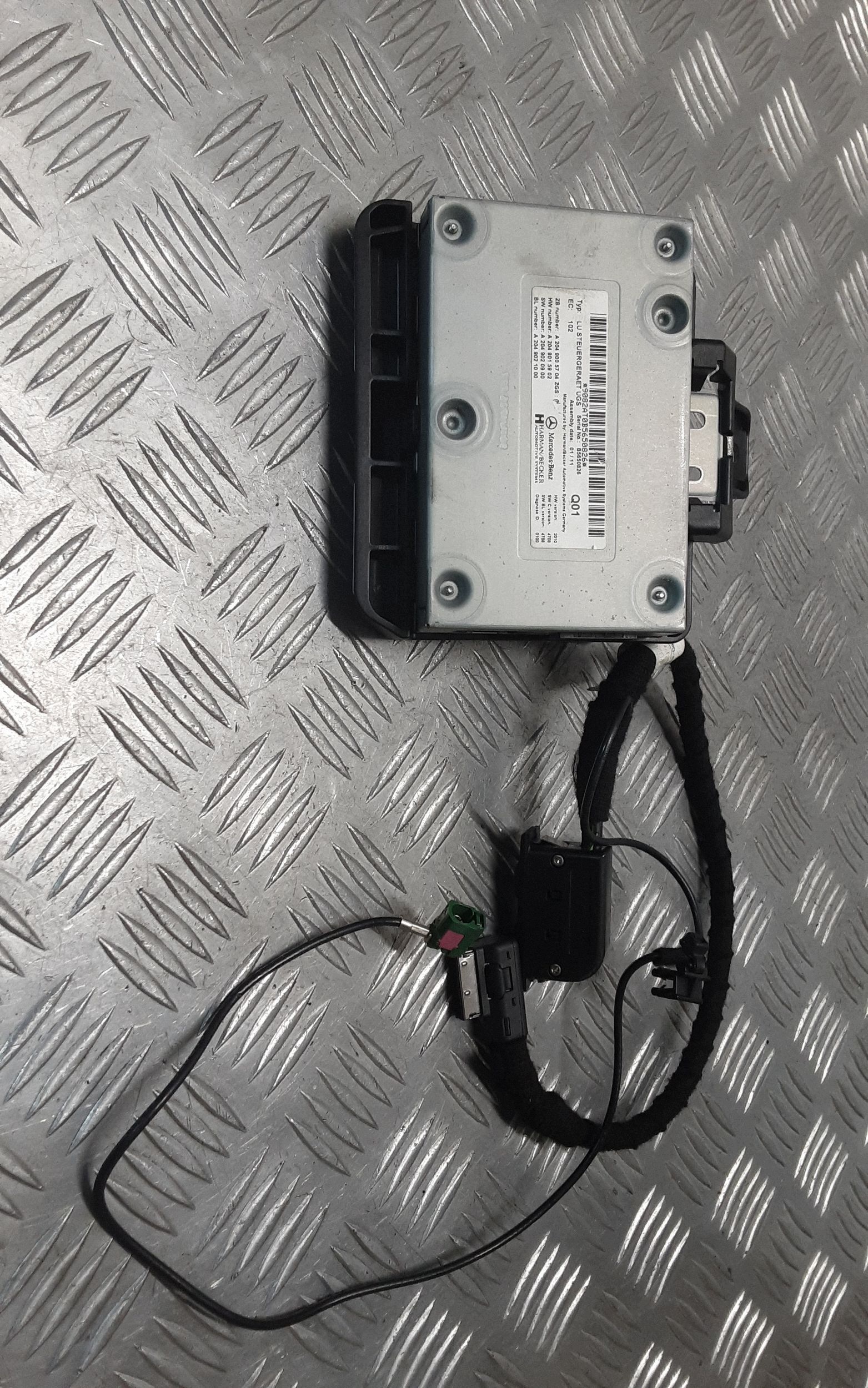 Module MMI Mercedes C W204 A2049005704 image 2