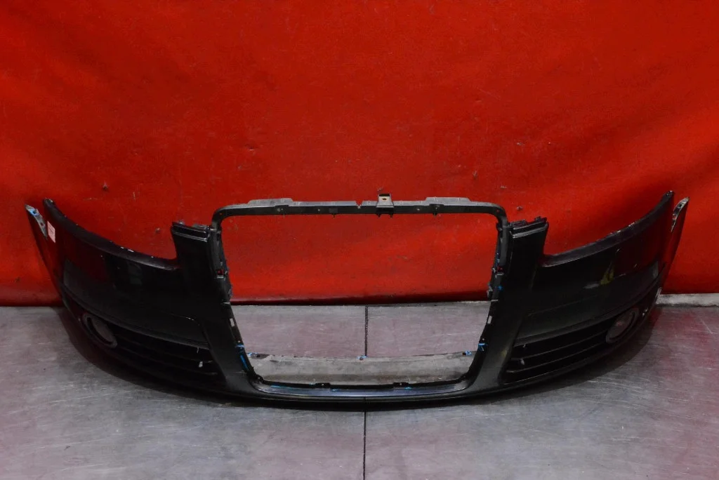 Audi A6 C6 Front Bumper Black Used