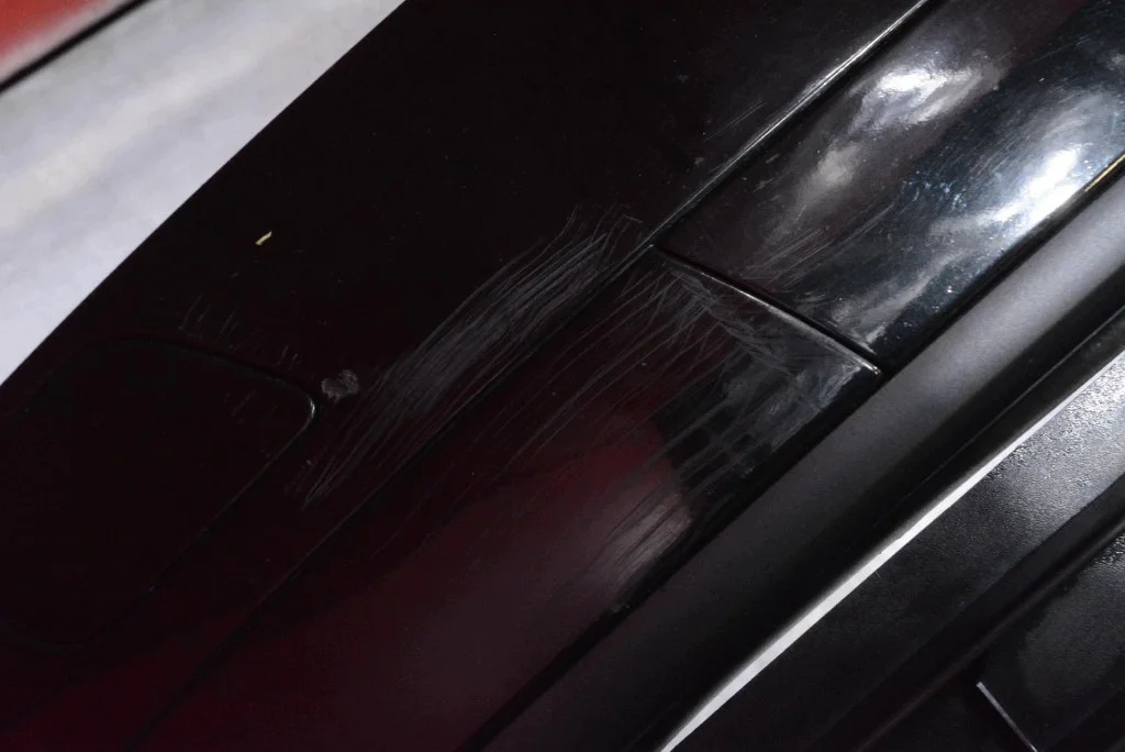 Audi A6 C6 Front Bumper Black Used image 7