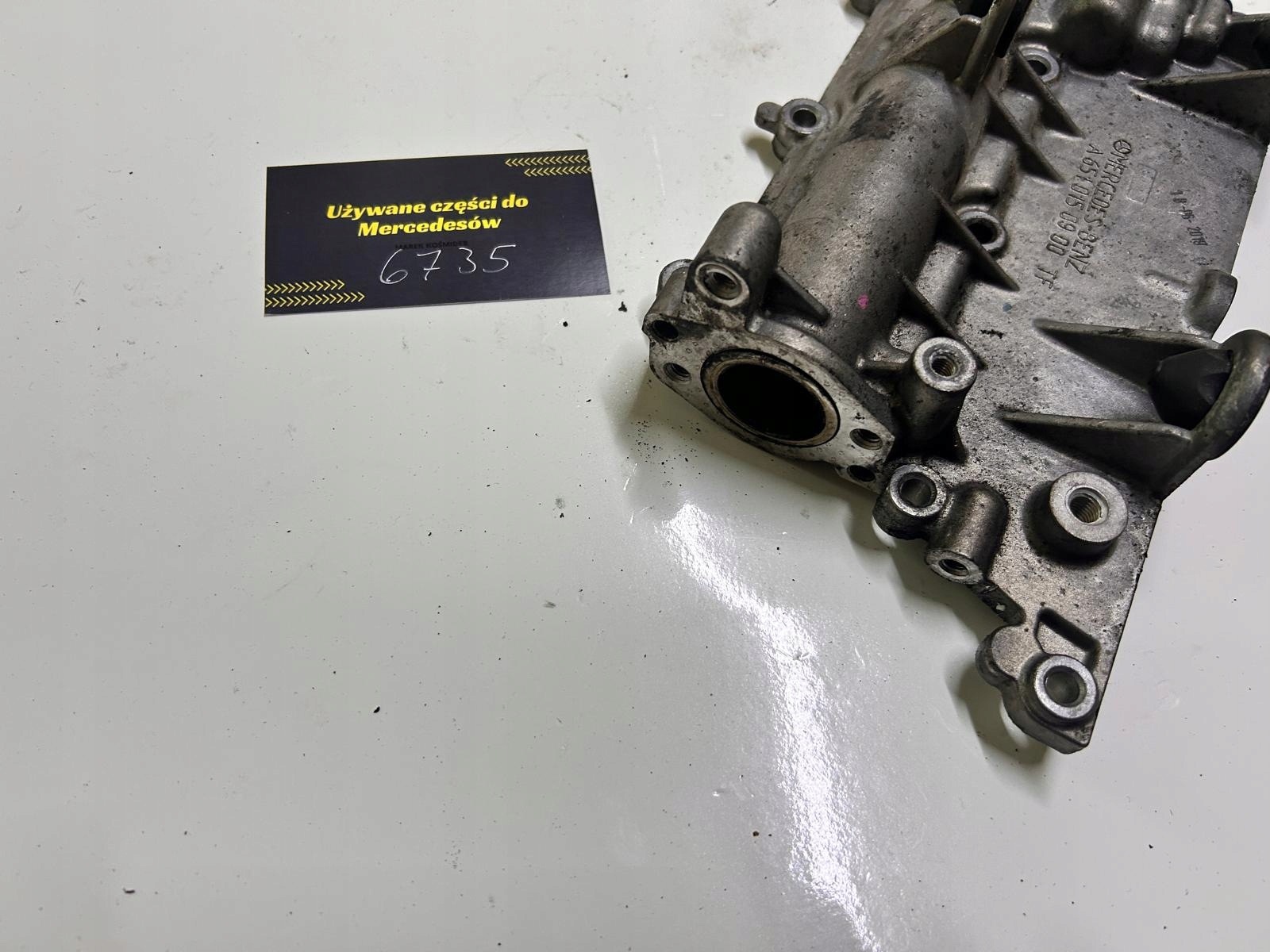 Carter de chaîne de distribution Mercedes A6510150900 image 6