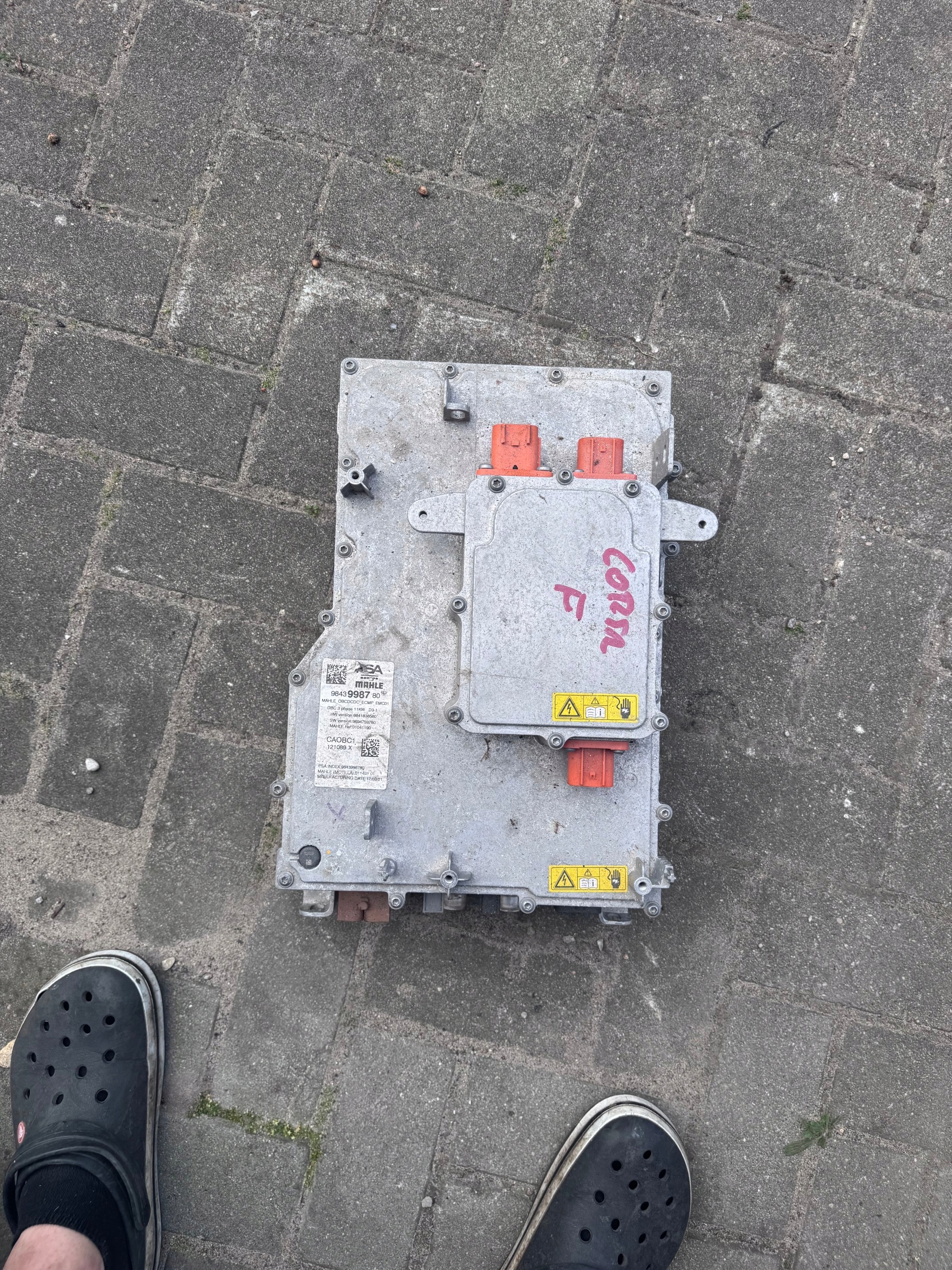 Nissan Opel Hybrid Converter Inverter Mahle 9843998780 image 2