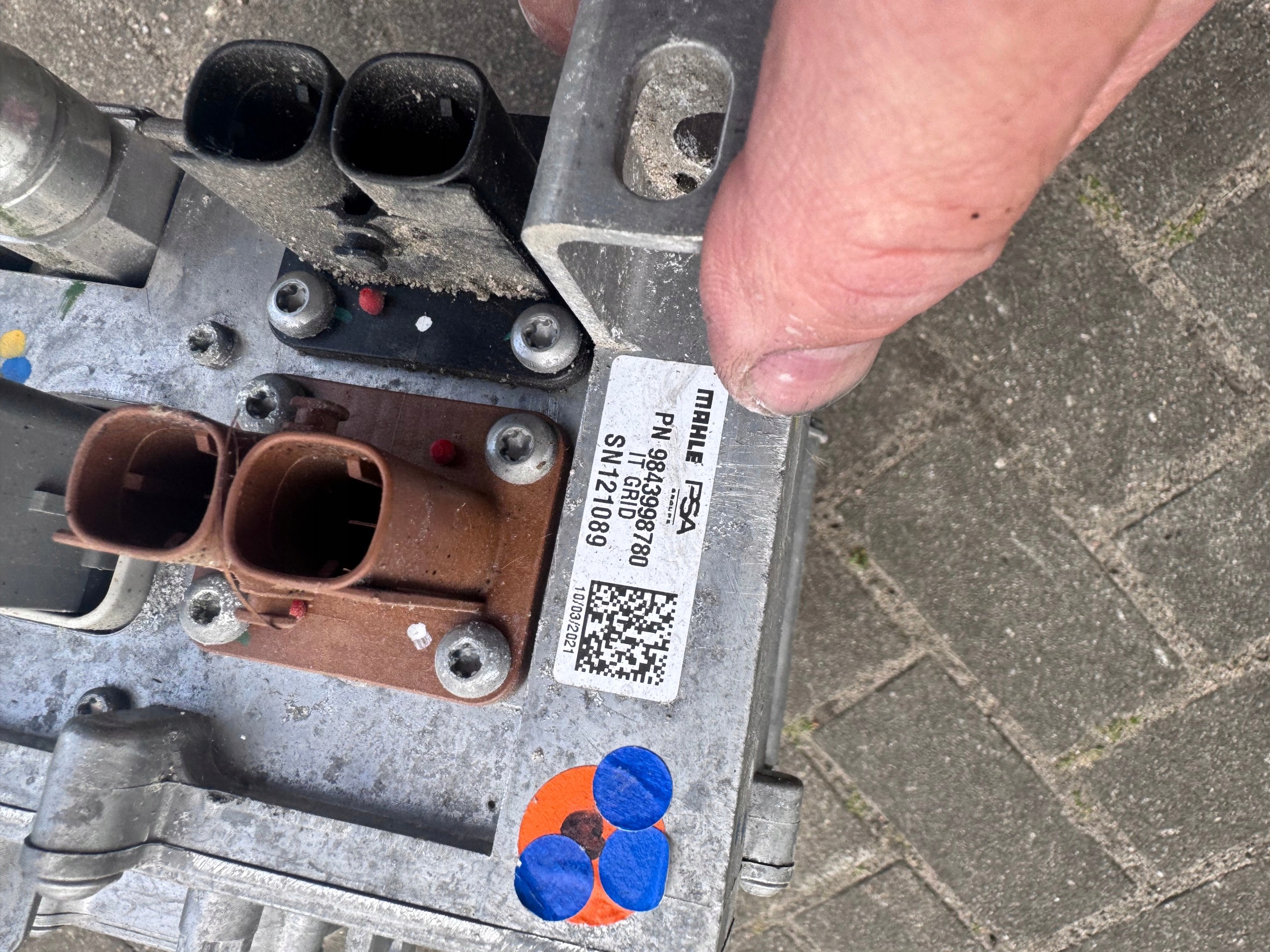 Nissan Opel Hybrid Converter Inverter Mahle 9843998780 image 5