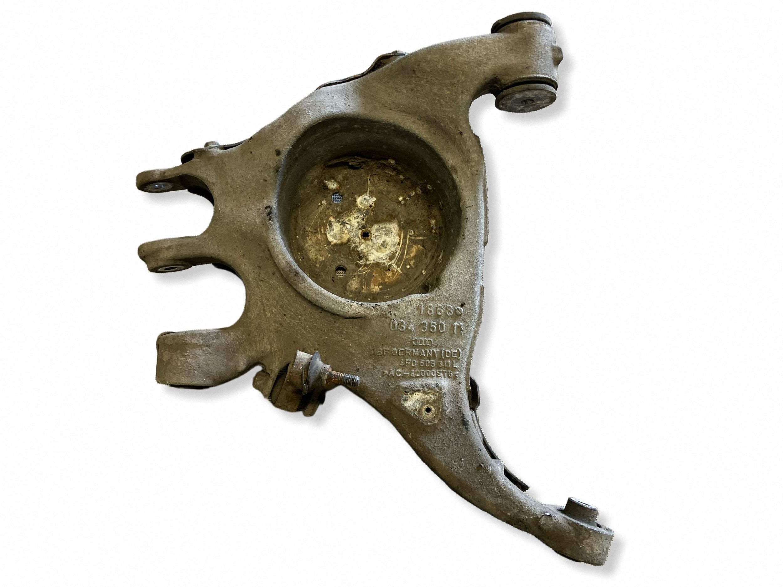 Supporto molla posteriore Audi A6 Allroad C6 4F0505311L image 2