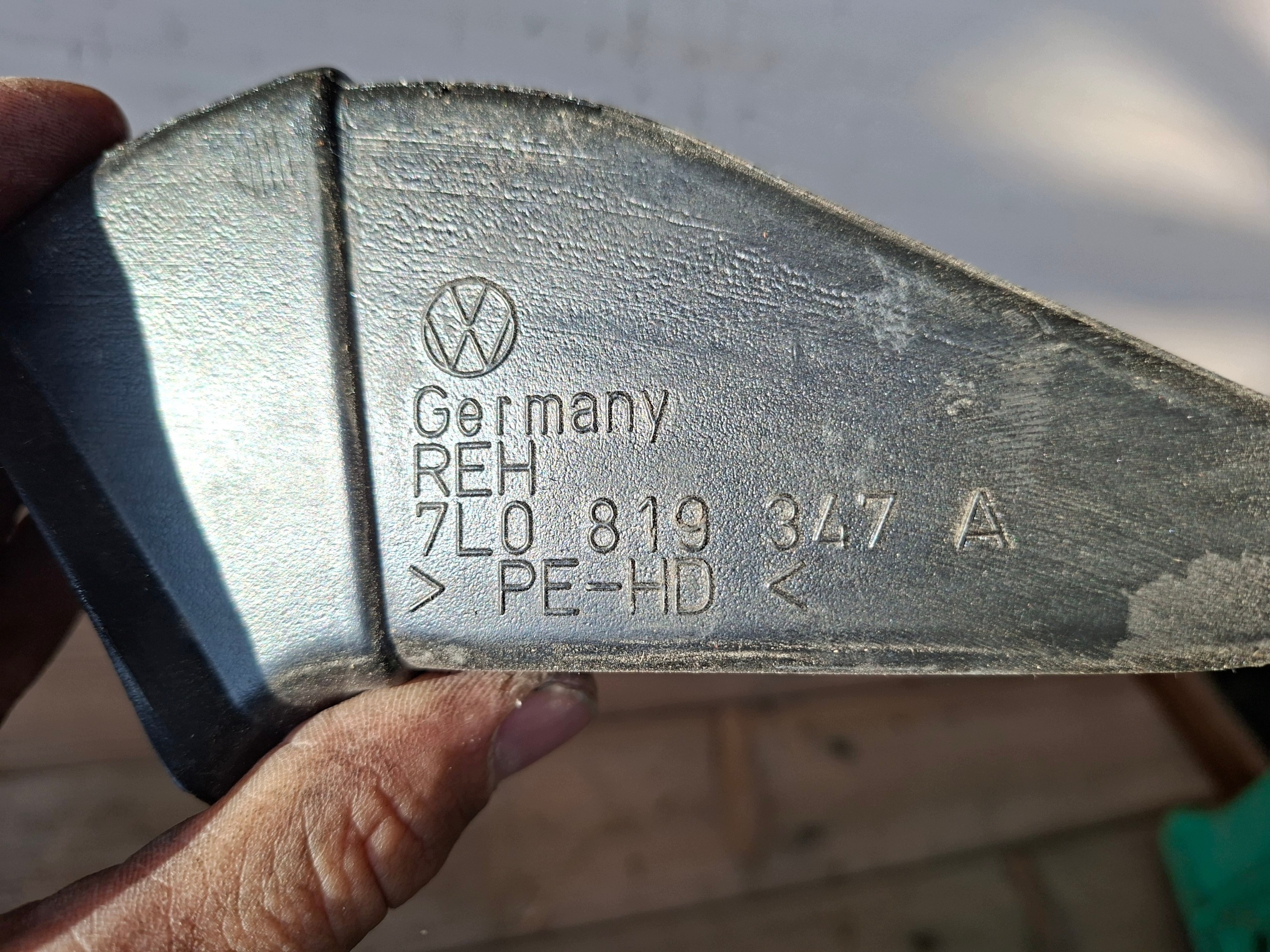 Luftkanal 7L0819347A VW Touareg image 3