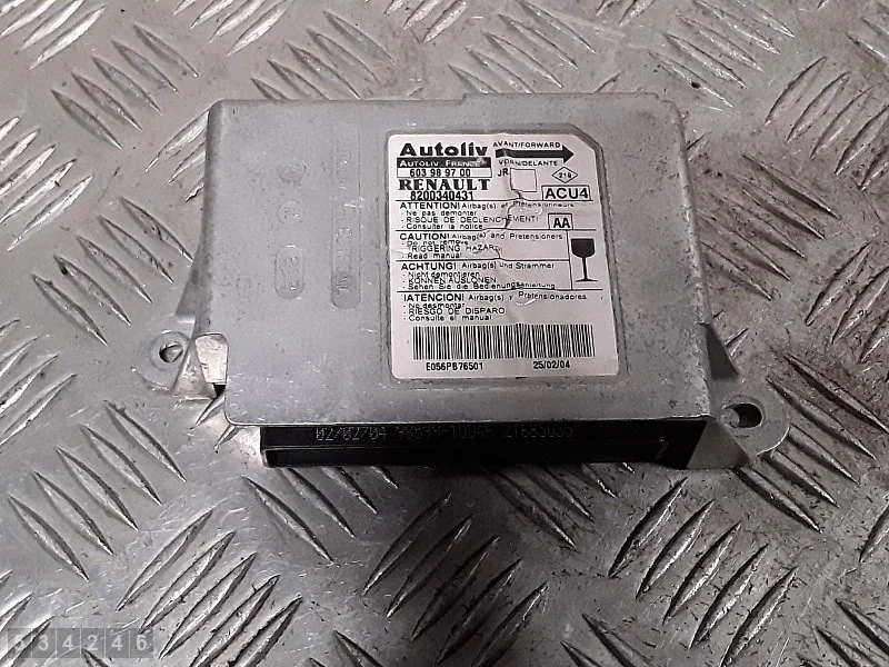 ECU Renault Scenic II 8200340431 image 2