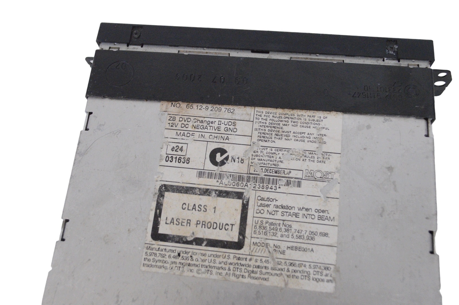 CD-wisselaar BMW 7 (F01, F02) 17977791 image 5