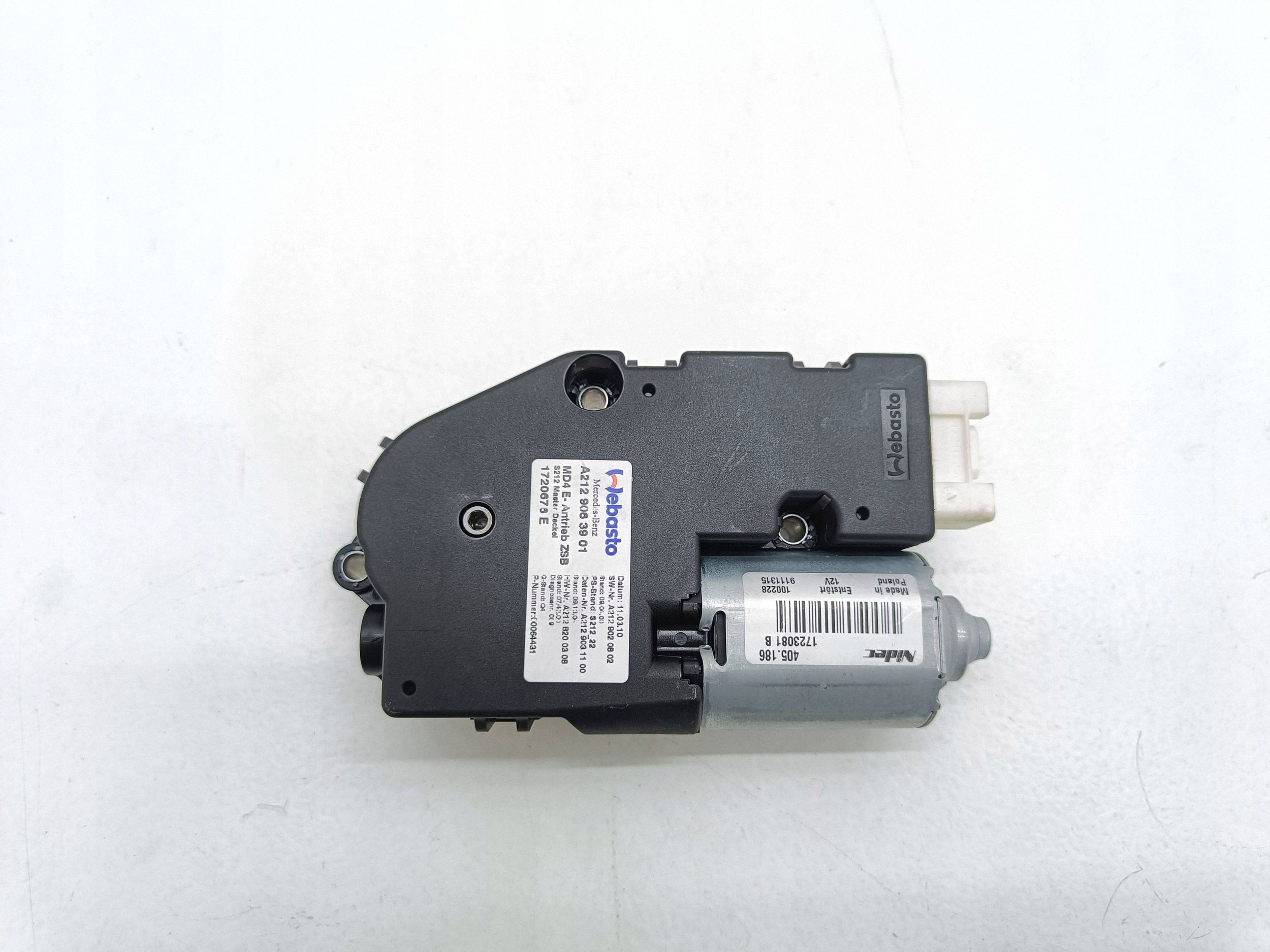 Moteur toit ouvrant Mercedes E W212 2010 image 6