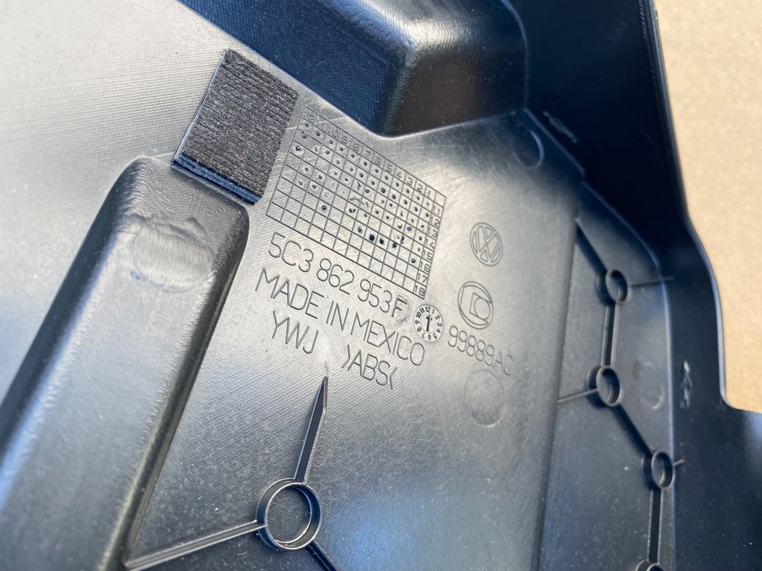 Pare-vent VW Beetle 5C3 Cabriolet image 5
