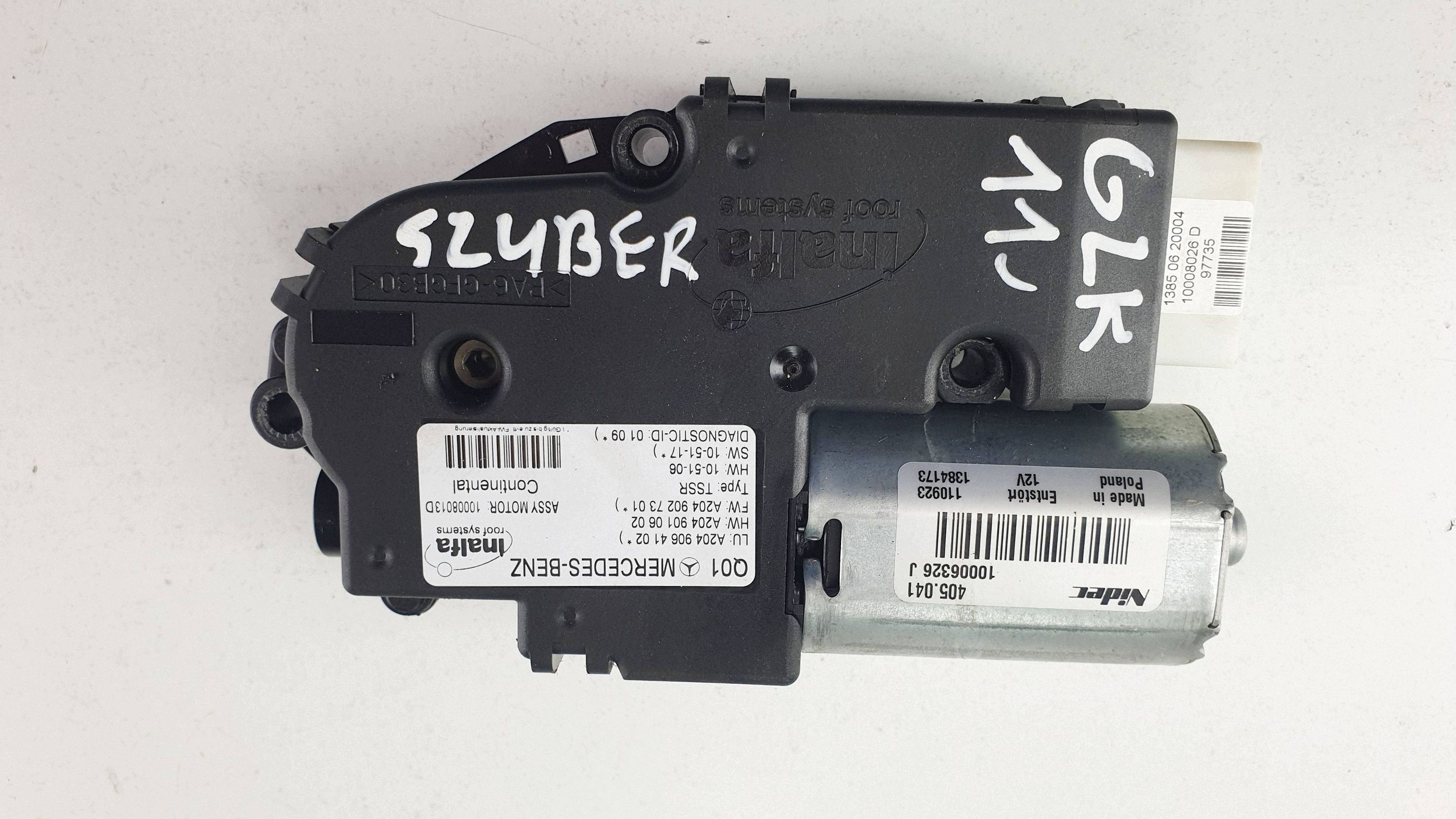 Moteur toit ouvrant Mercedes GLK 350 X204 image 2
