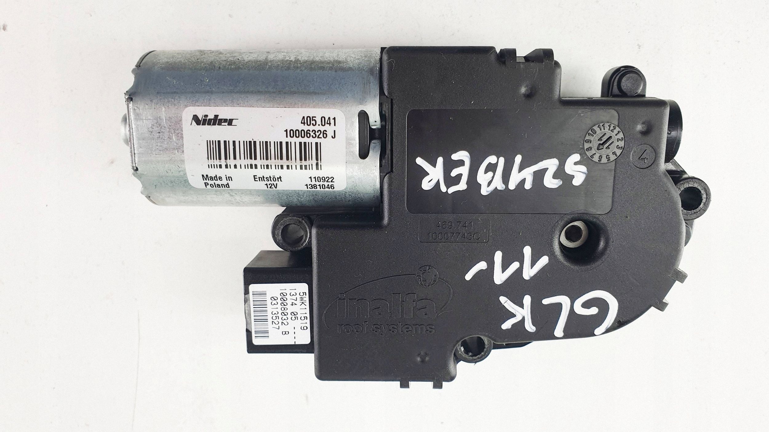 Motor do Teto Solar Mercedes-Benz C W204 Usado image 2