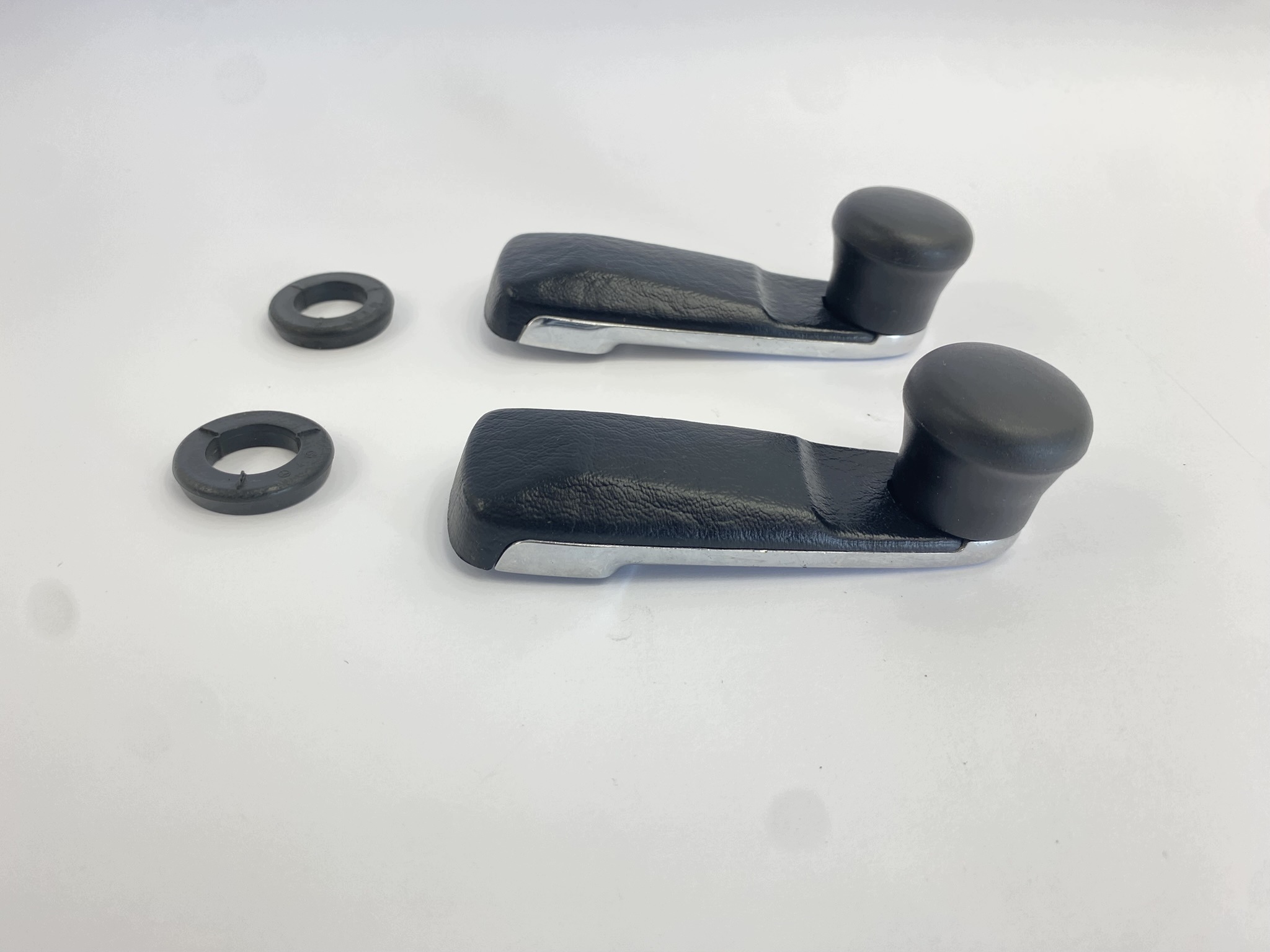 Fensterheber-Kurbel Schwarz Mercedes W126 W124 W201 OEM 20176801360 image 3