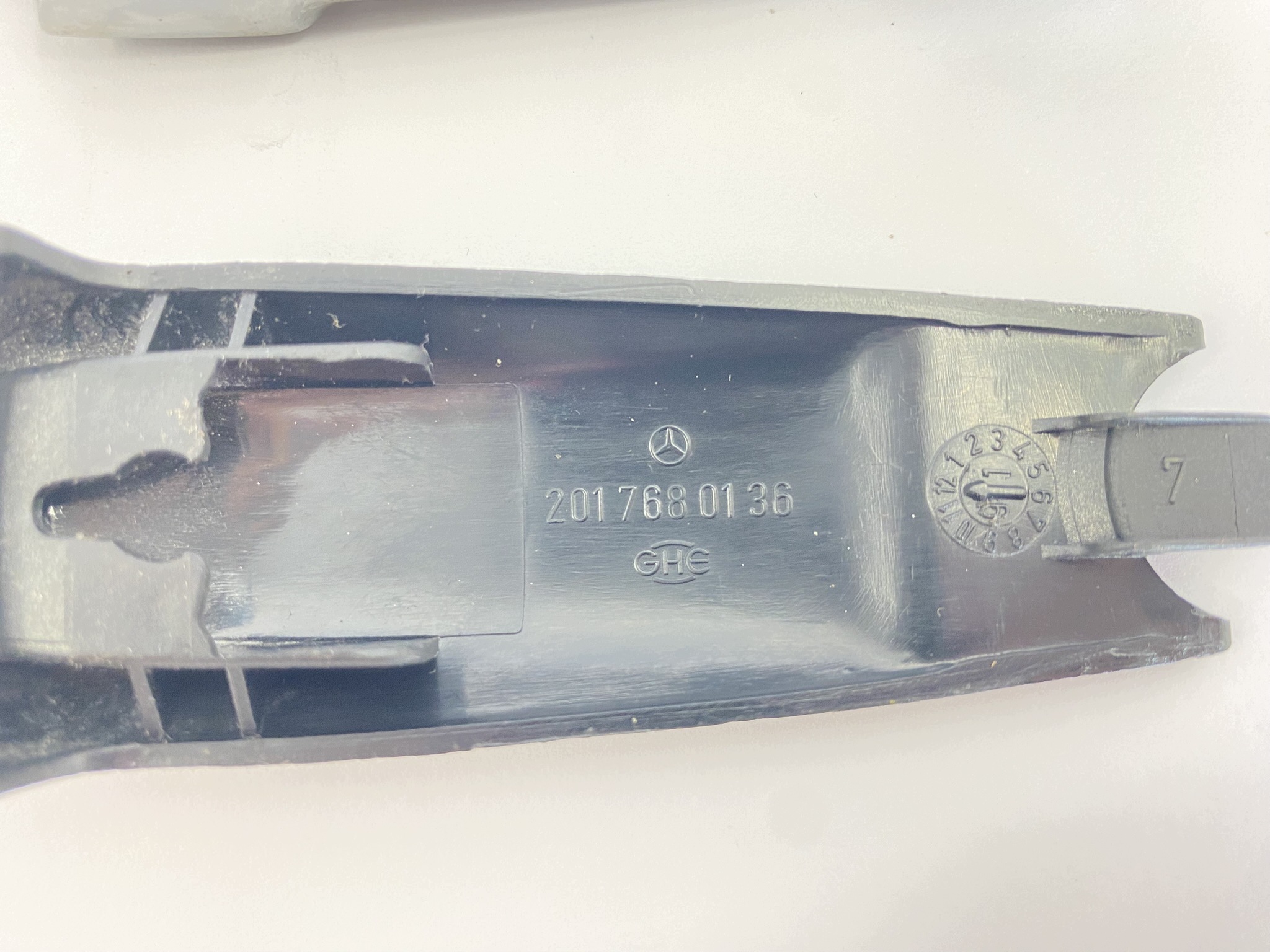 Fensterheber-Kurbel Schwarz Mercedes W126 W124 W201 OEM 20176801360 image 10