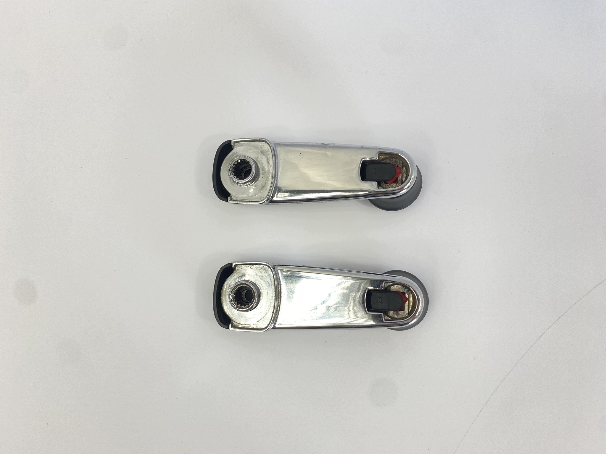 Fensterheber-Kurbel Schwarz Mercedes W126 W124 W201 OEM 20176801360 image 5