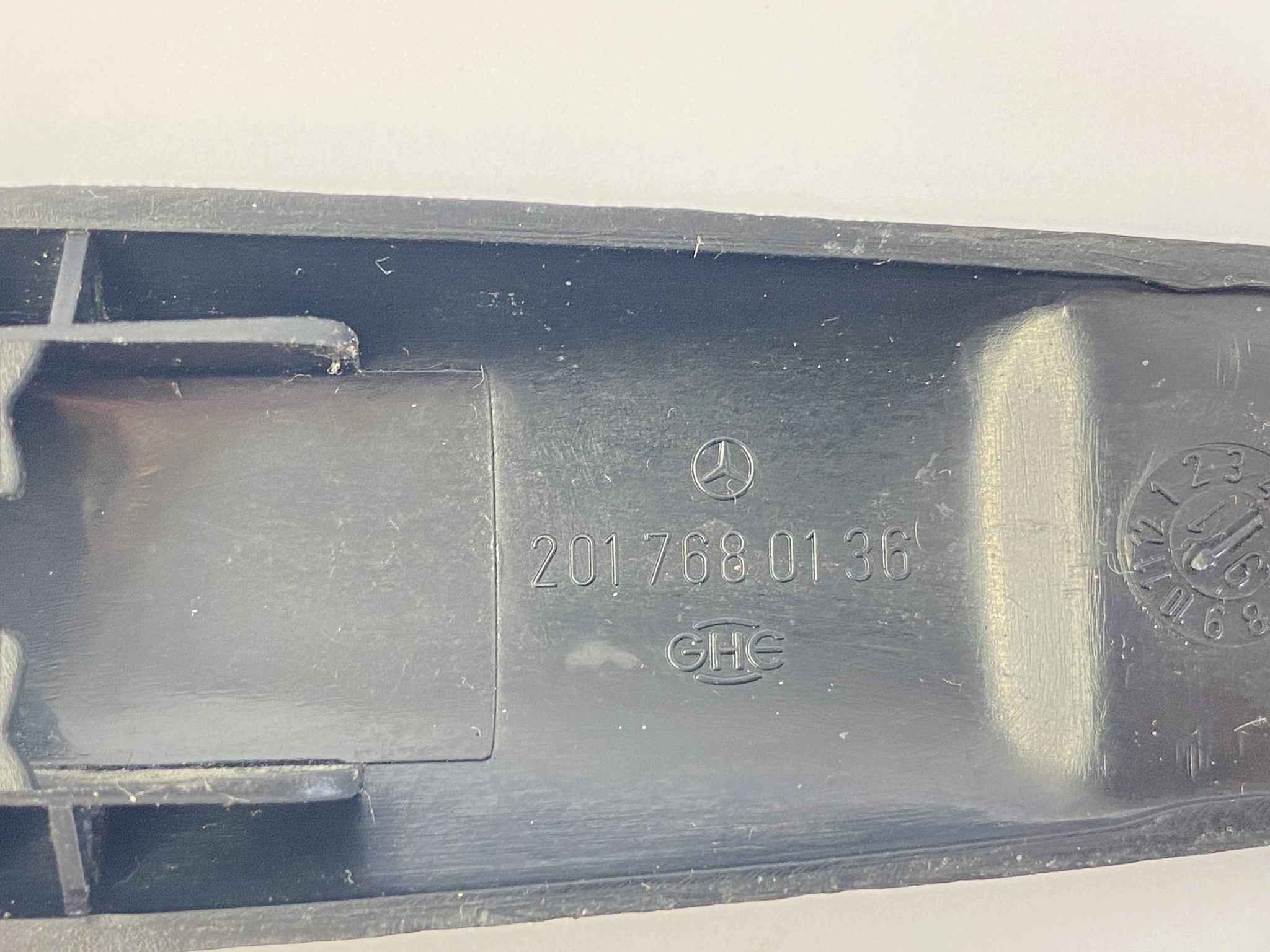 Fensterheber-Kurbel Schwarz Mercedes W126 W124 W201 OEM 20176801360 image 8