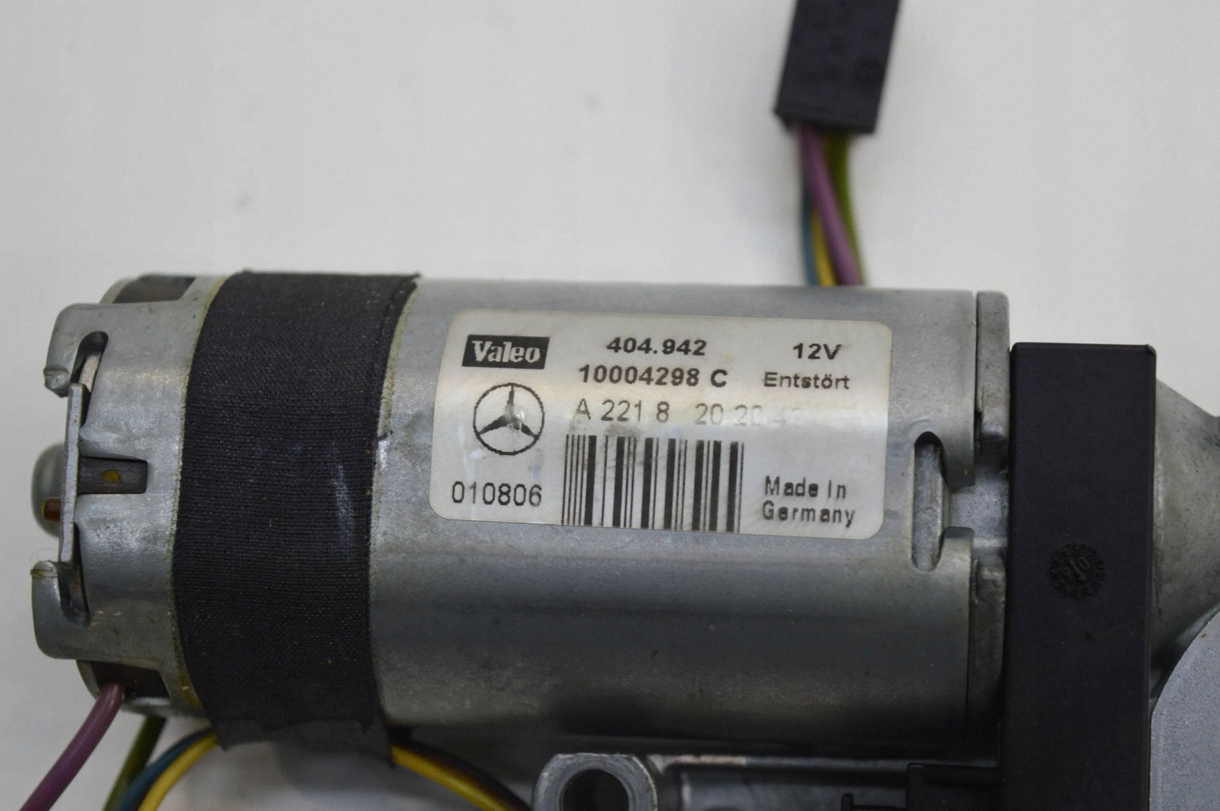 Mercedes S W221 2007 Schiebedachmotor Gebraucht image 3