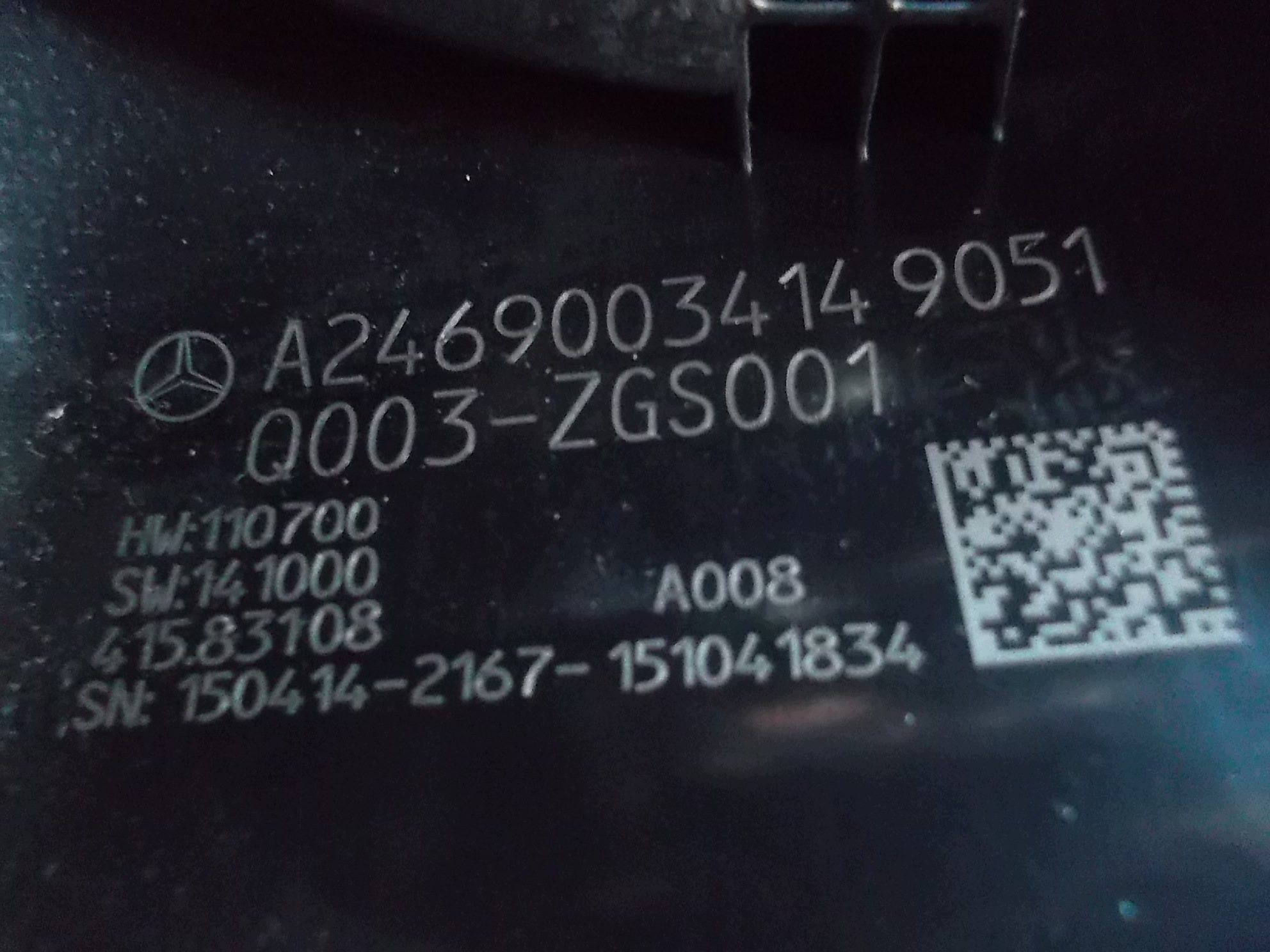 MERCEDES A2469003414 stuursensor spiraalkabel handmatige cruisecontrol image 8
