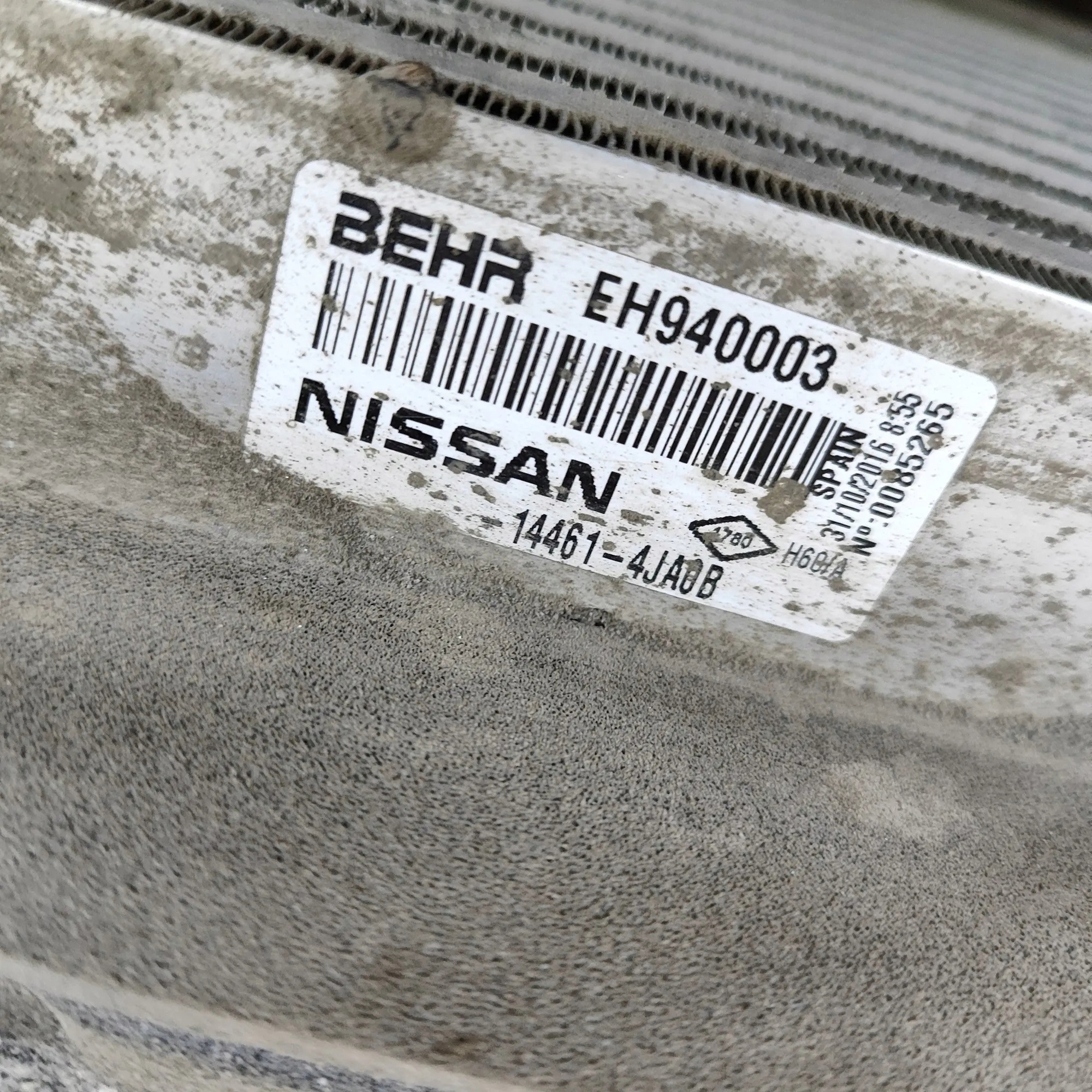 Intercooler Nissan NP300 Navara Pick-up (D23) 144614JA0B image 6