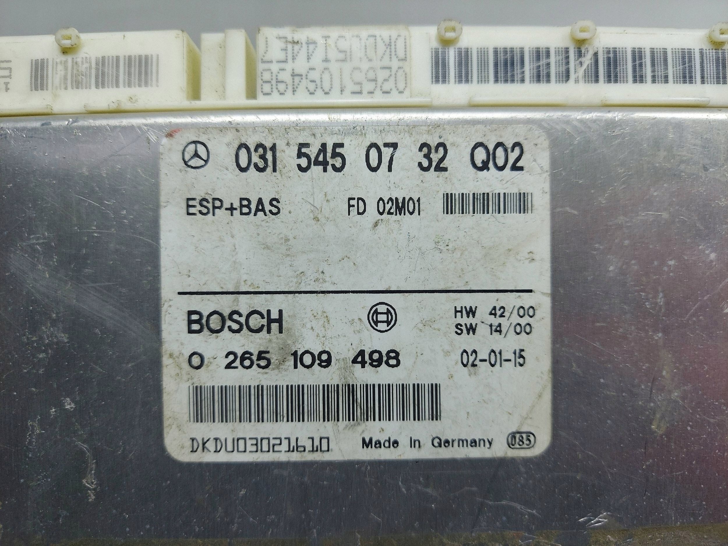 Module ESP Mercedes CLK A208 C208 2001 image 4