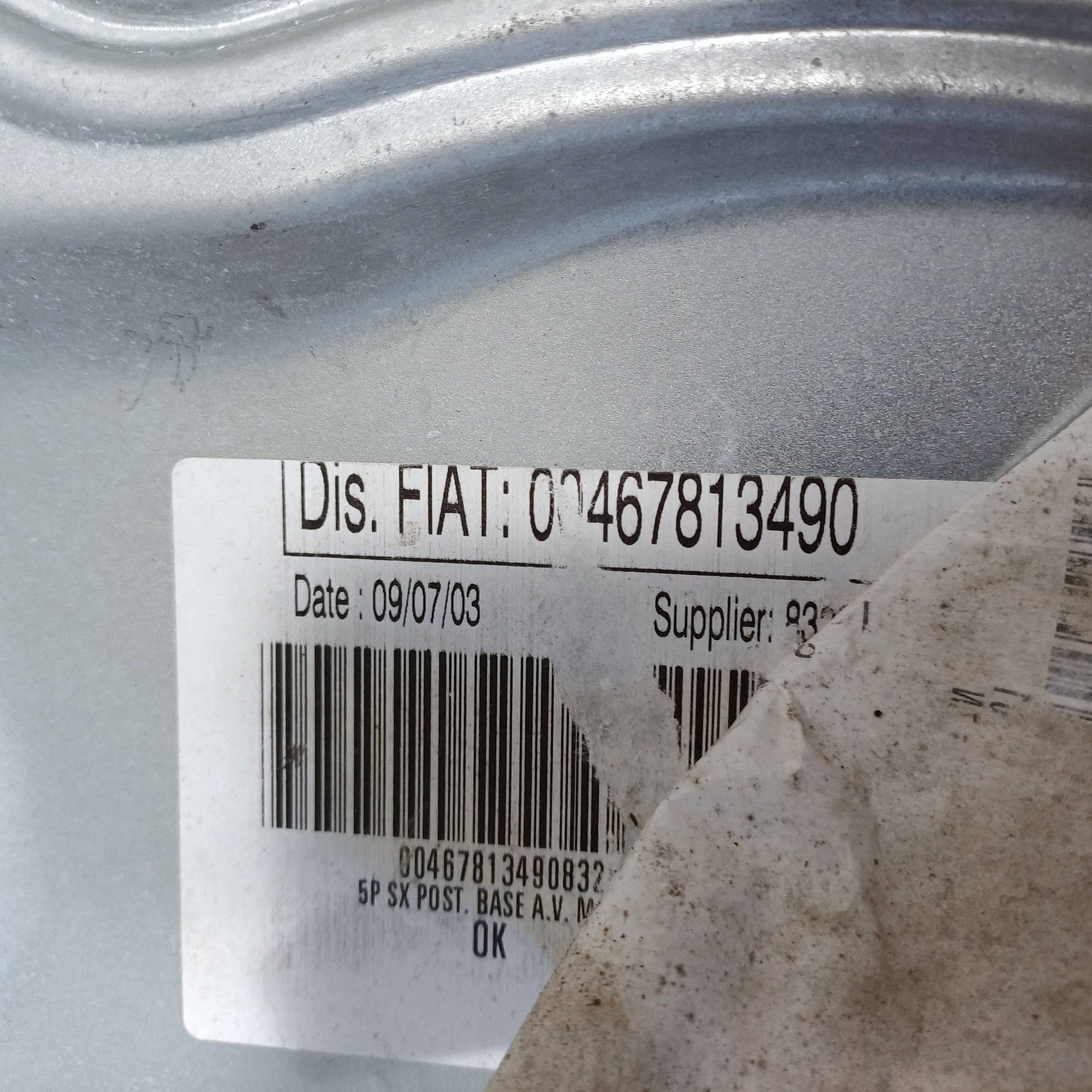 Gebruikte raamheffer links achter Fiat Stilo DRC121487 image 4