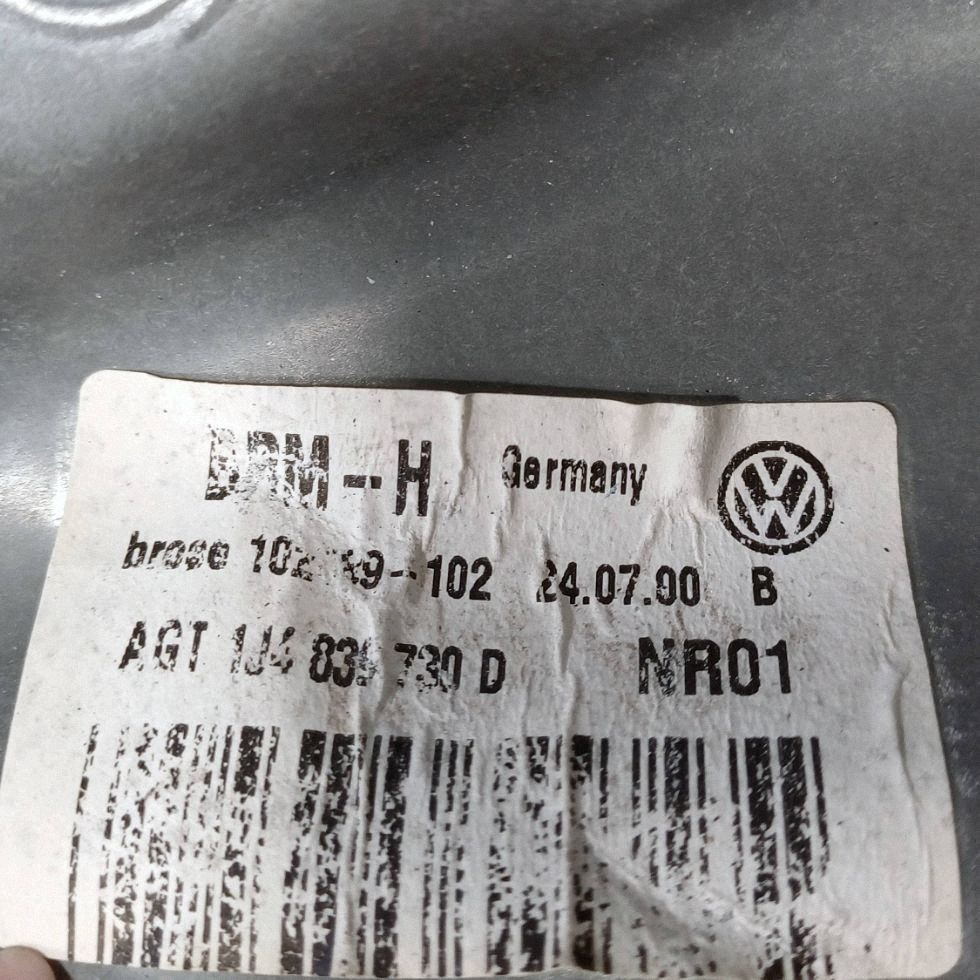 Elevador de Ventanilla Manual Trasero Derecho VW Golf IV image 6