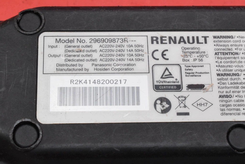 Chargeur câble 296909873R Renault Zoe I 88ch 12-19 image 8