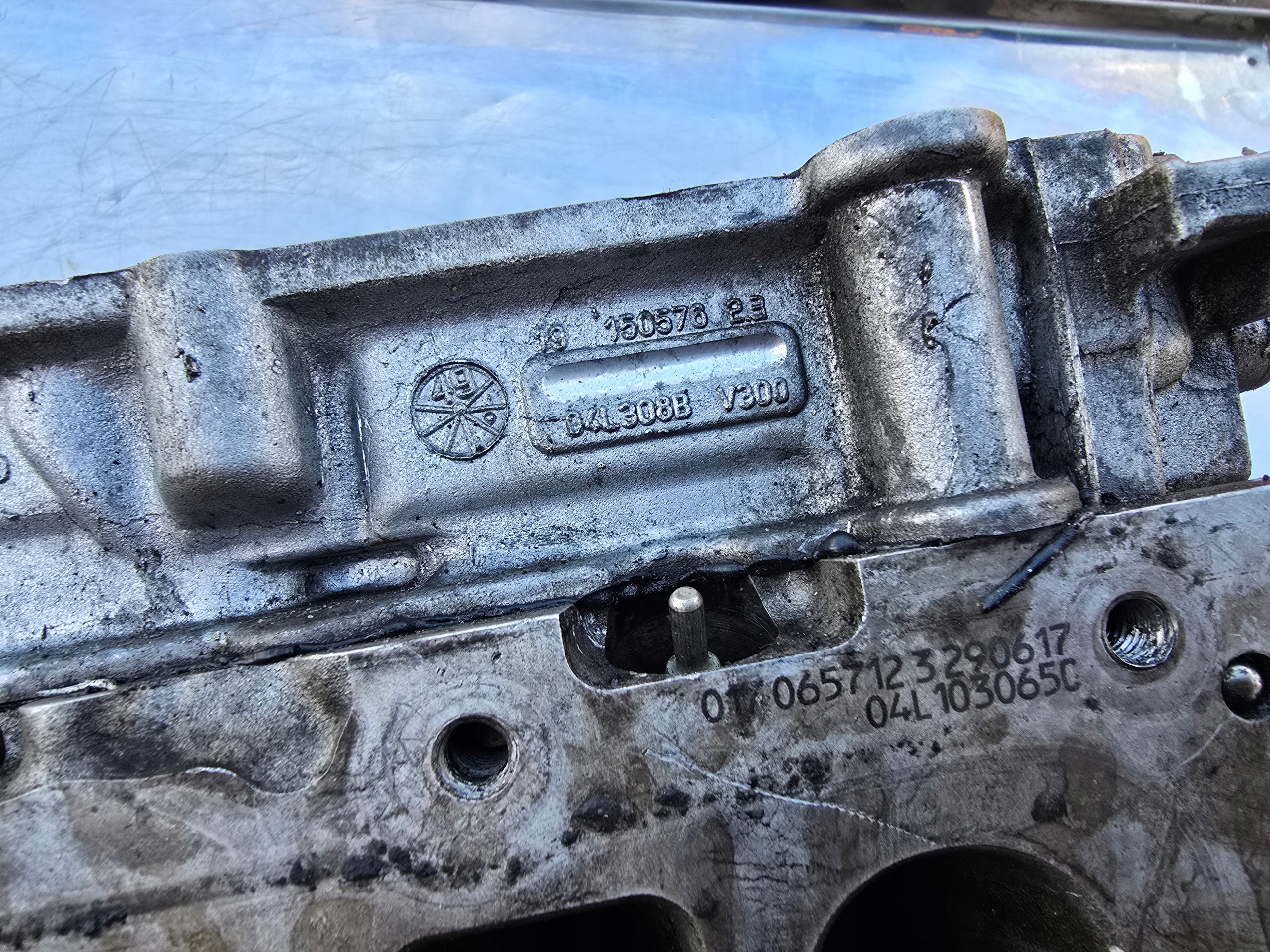 Cabeçote VW T6 MAN TGE Crafter 2.0 TDI 04L103403M image 3