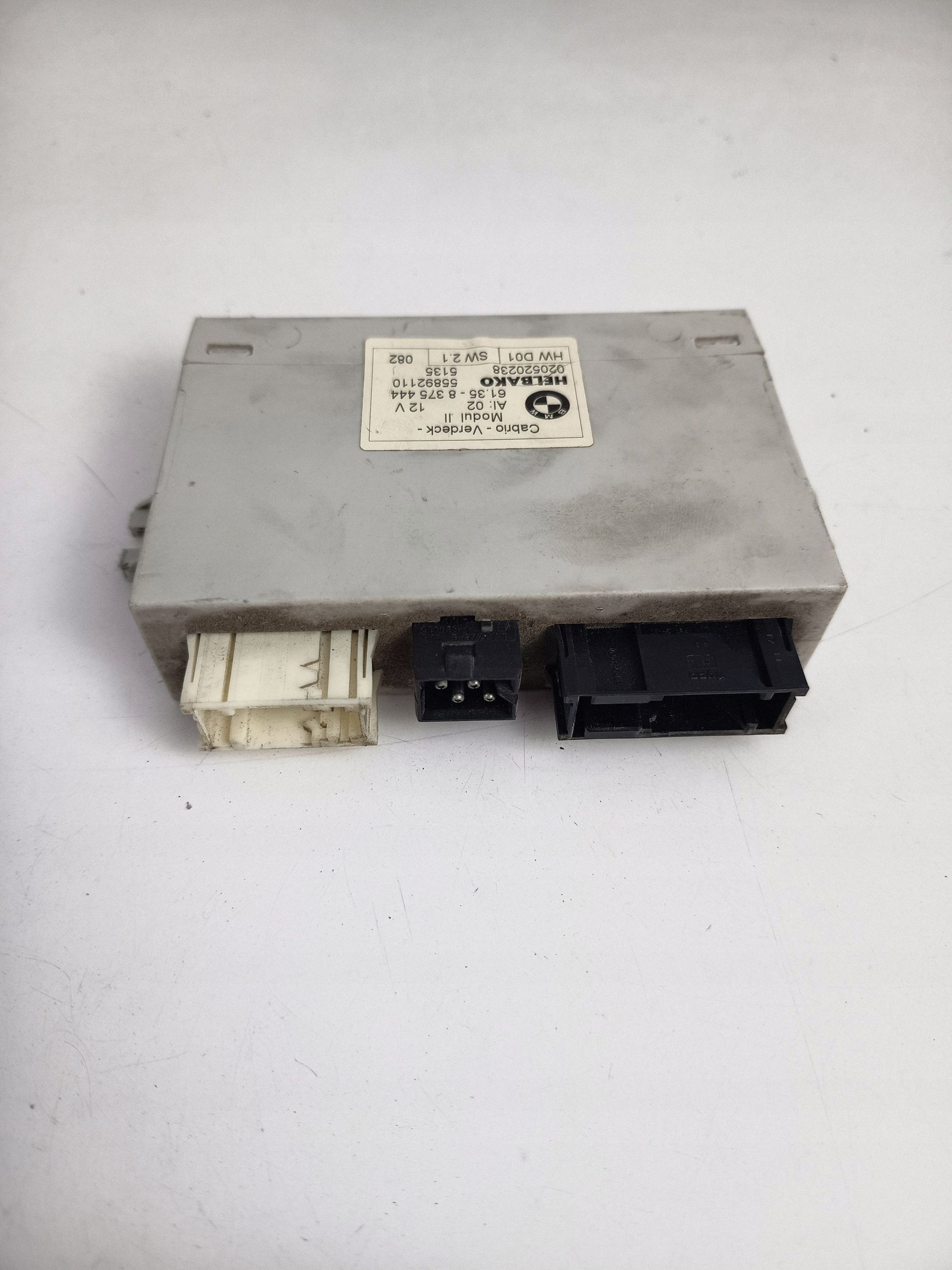 Module de toit BMW E46 Cabrio 8375444 image 3